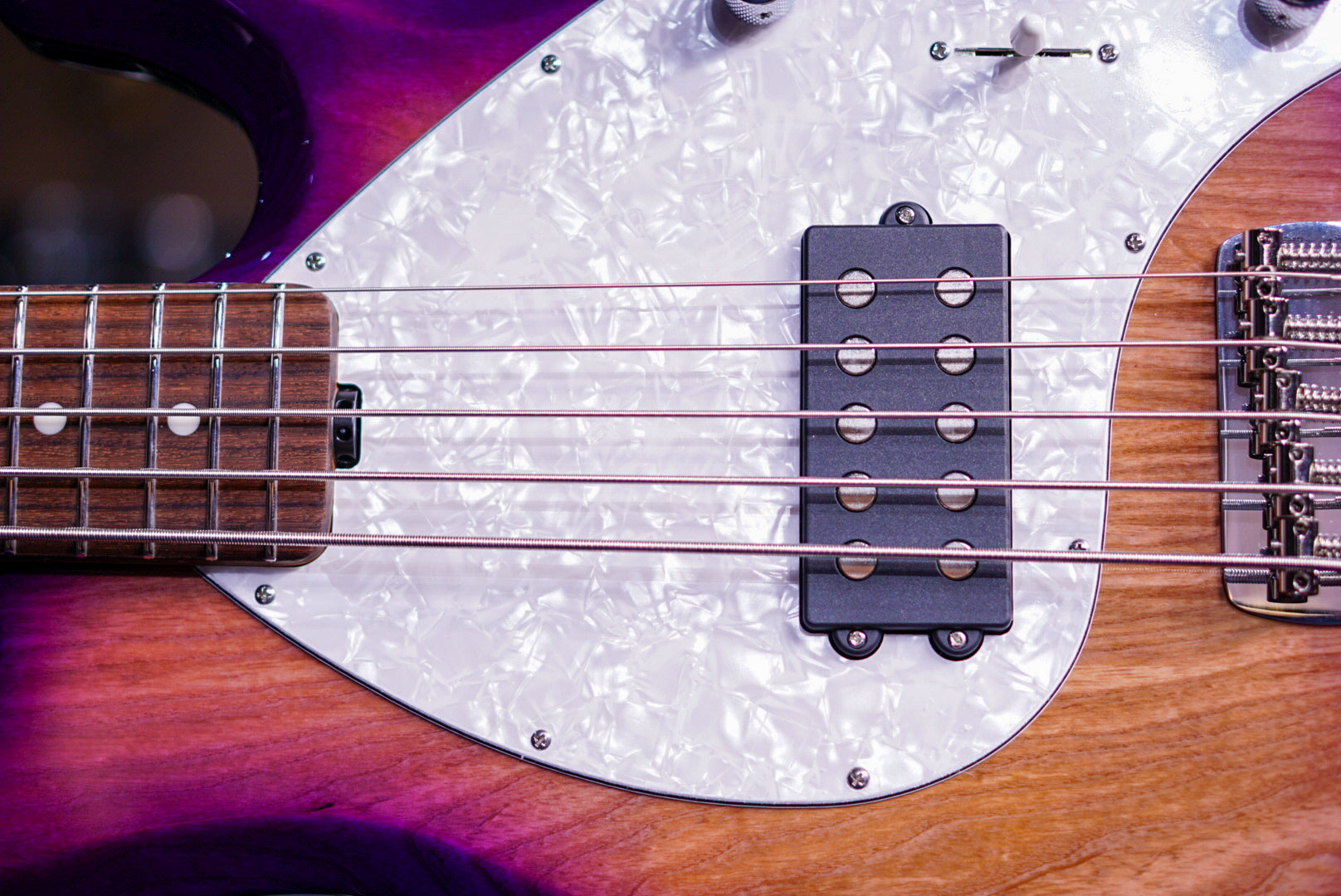 Ernie Ball Music Man StingRay Special 5 H Purple Sunset K02520