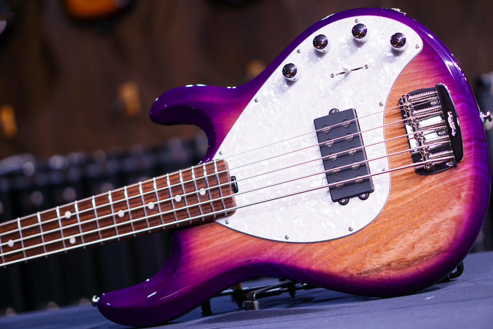 Ernie Ball Music Man StingRay Special 5 H Purple Sunset K02520
