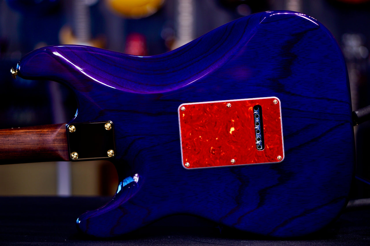 Suhr Classic S Custom Trans Purple Rosewood Neck & Gold Package 85901