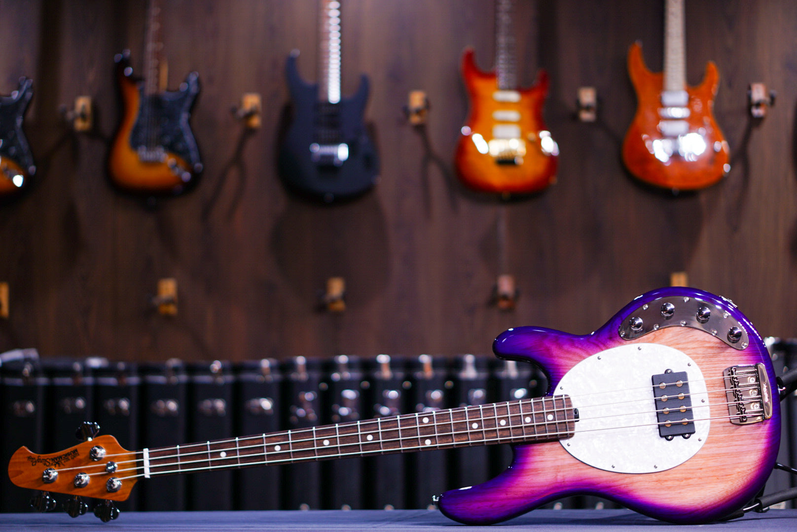 Ernieball Musicman StingRay Special 4 H Purple sunset K03912