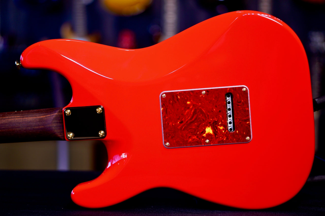 Suhr Classic S Custom Porsche Red Rosewood Neck & Gold Package 85905