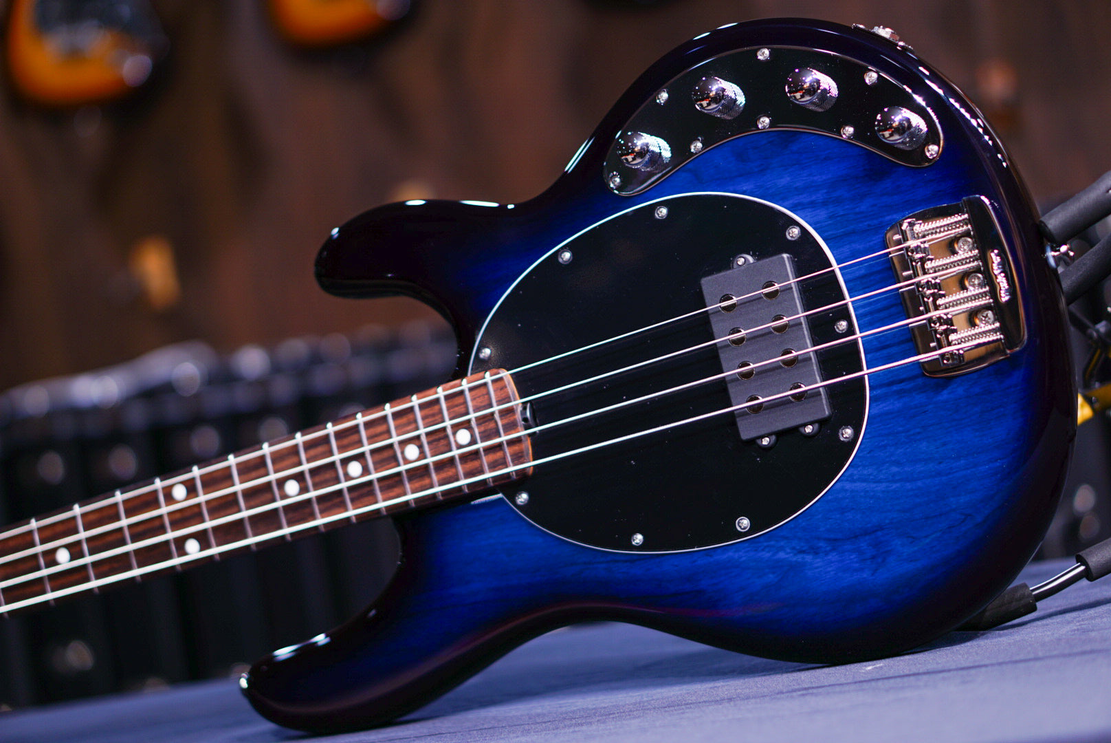 Ernie Ball Music Man StingRay Special 4 H Pacific Blue Burst K03871