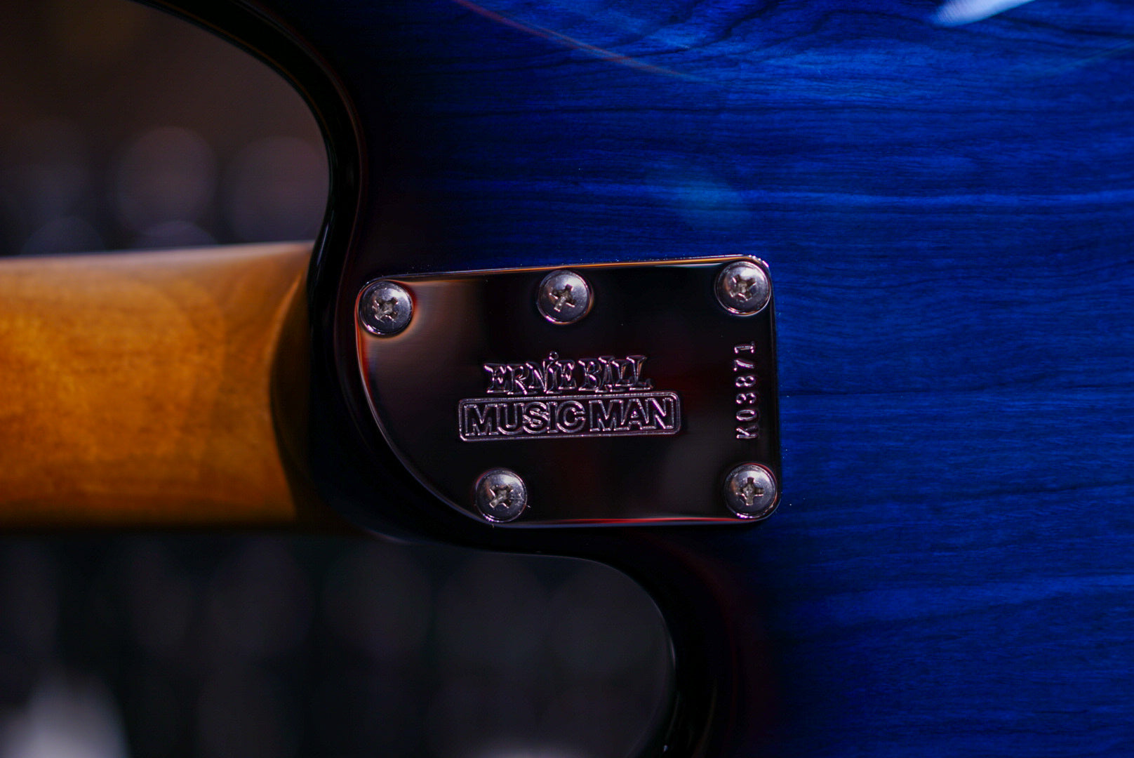 Ernie Ball Music Man StingRay Special 4 H Pacific Blue Burst K03871