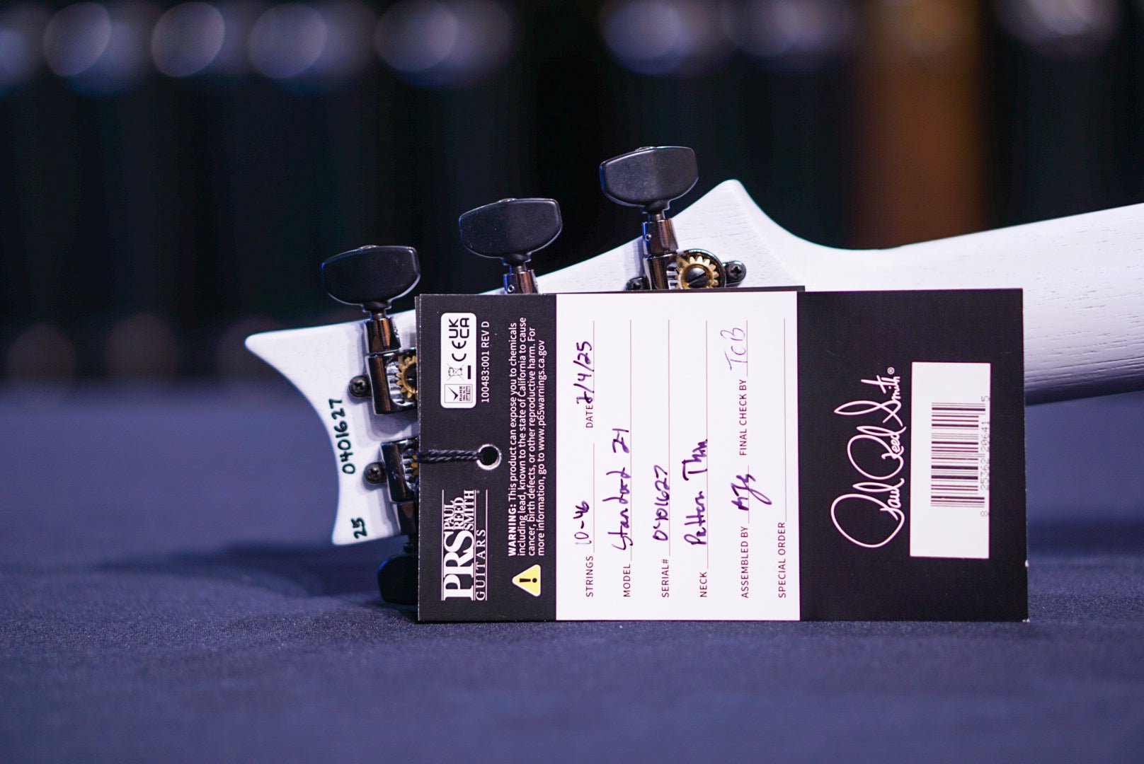PRS Core Standard 24 Satin Pearl White 0401627