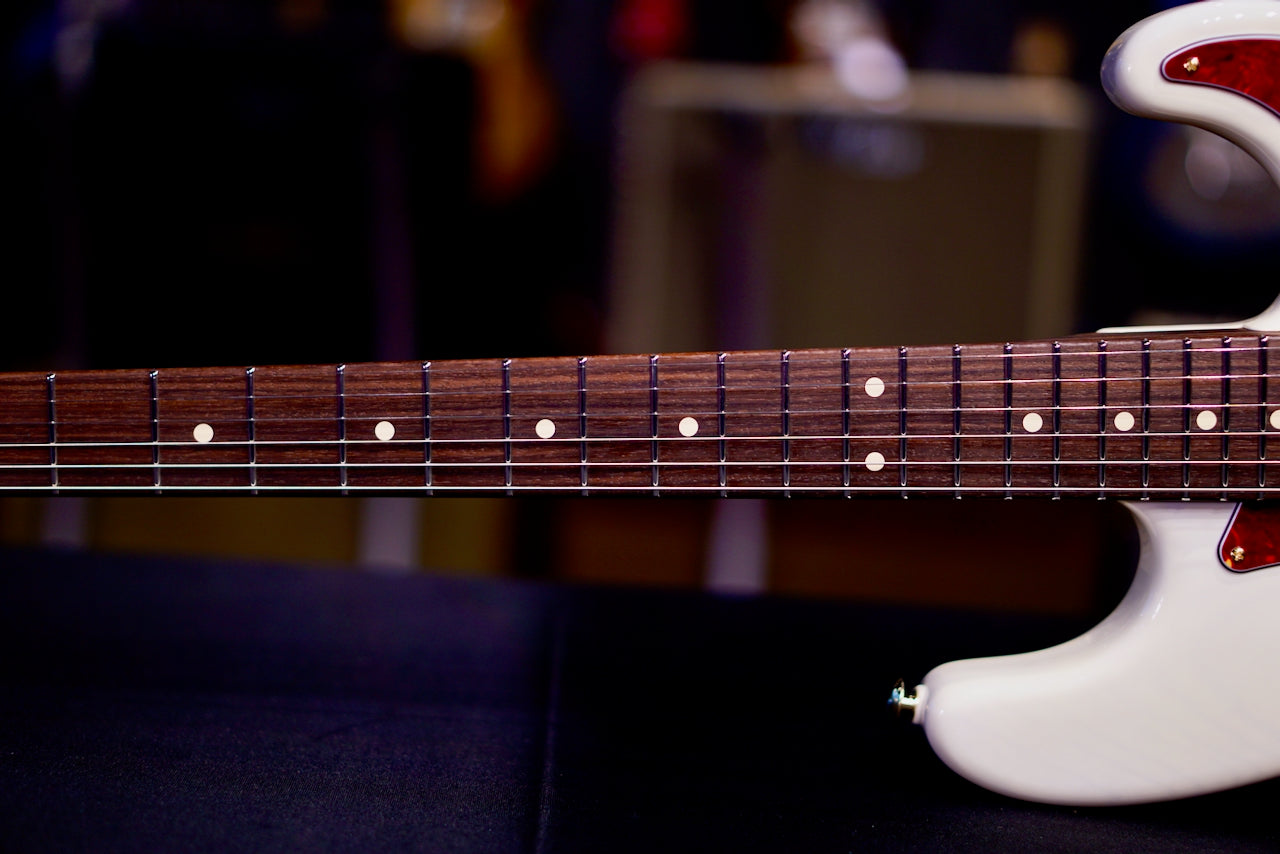Suhr Classic S Custom Trans White Rosewood Neck & Gold Package 85904