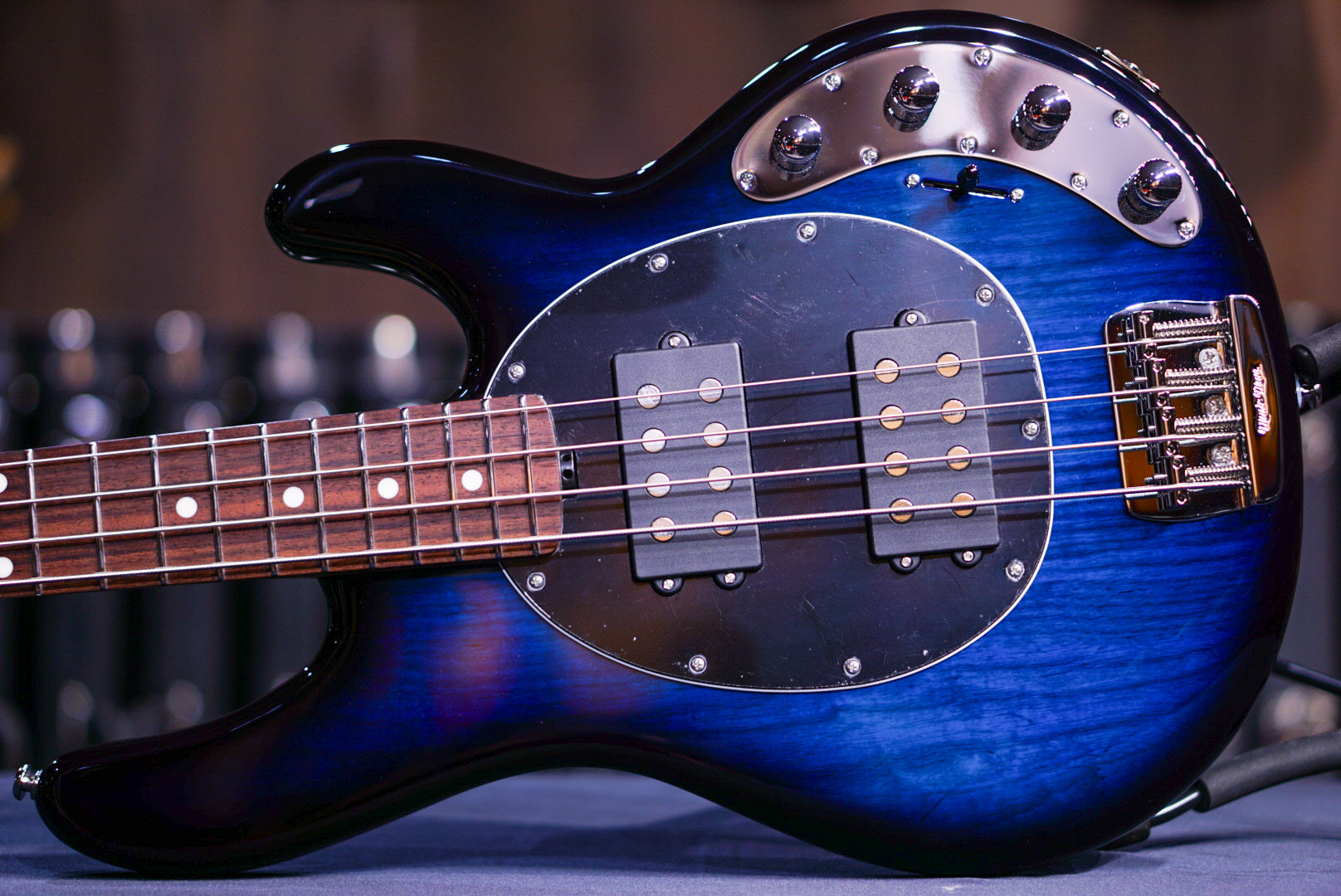 Ernie Ball Music Man StingRay Special 4 HH Pacific Blue Burst K02347