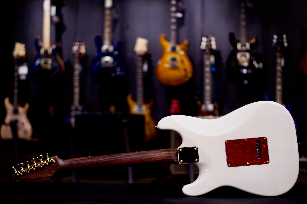 Suhr Classic S Custom Trans White Rosewood Neck & Gold Package 85904