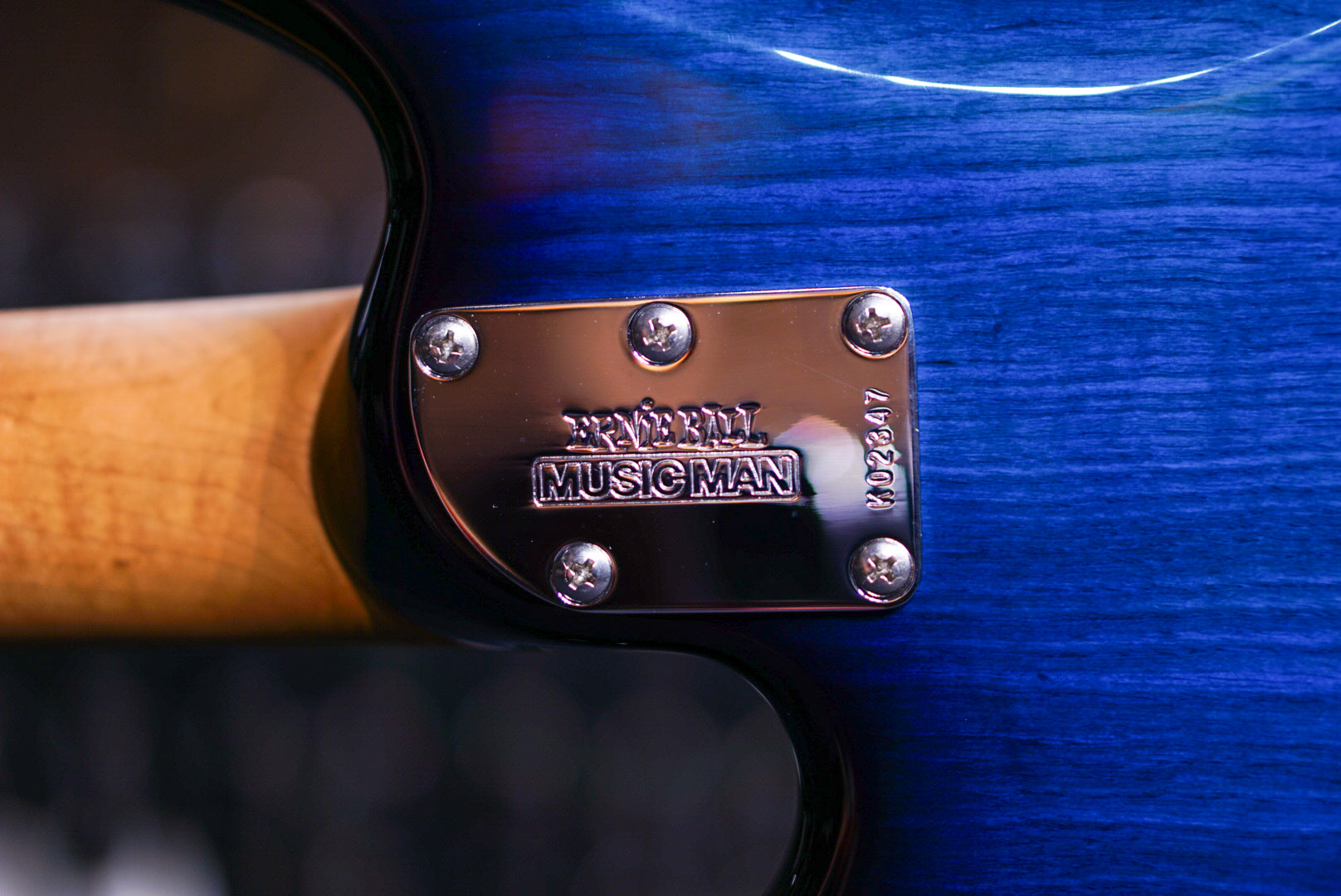 Ernie Ball Music Man StingRay Special 4 HH Pacific Blue Burst K02347