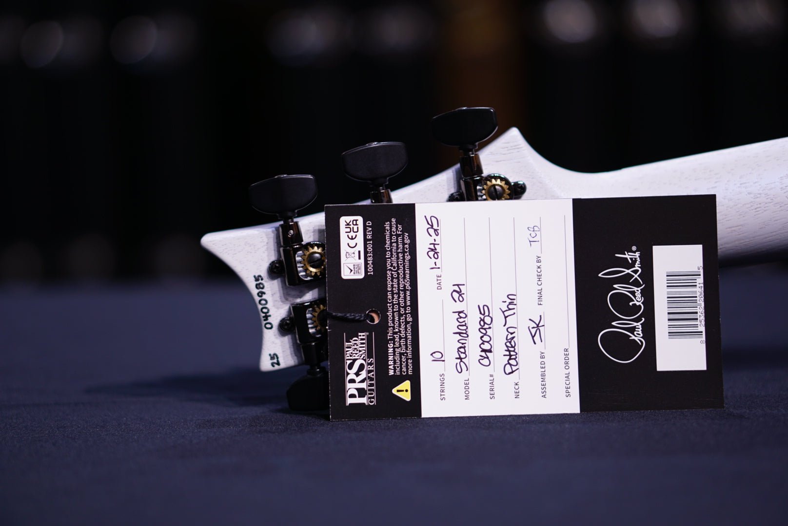 PRS Core Standard 24 Satin Pearl White 0400985