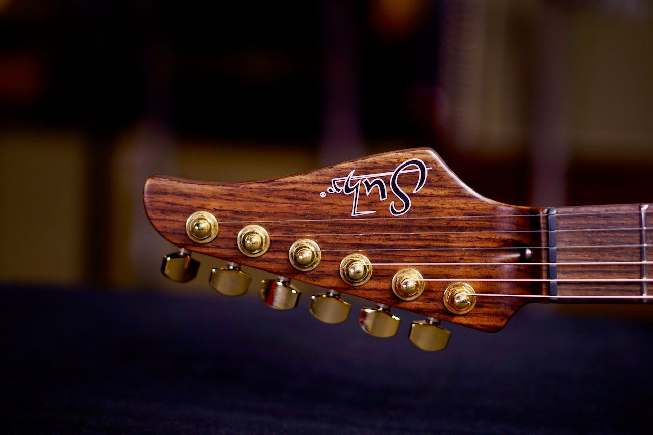 Suhr Classic S Custom Trans Sonic Blue Rosewood Neck & Gold Package 85890
