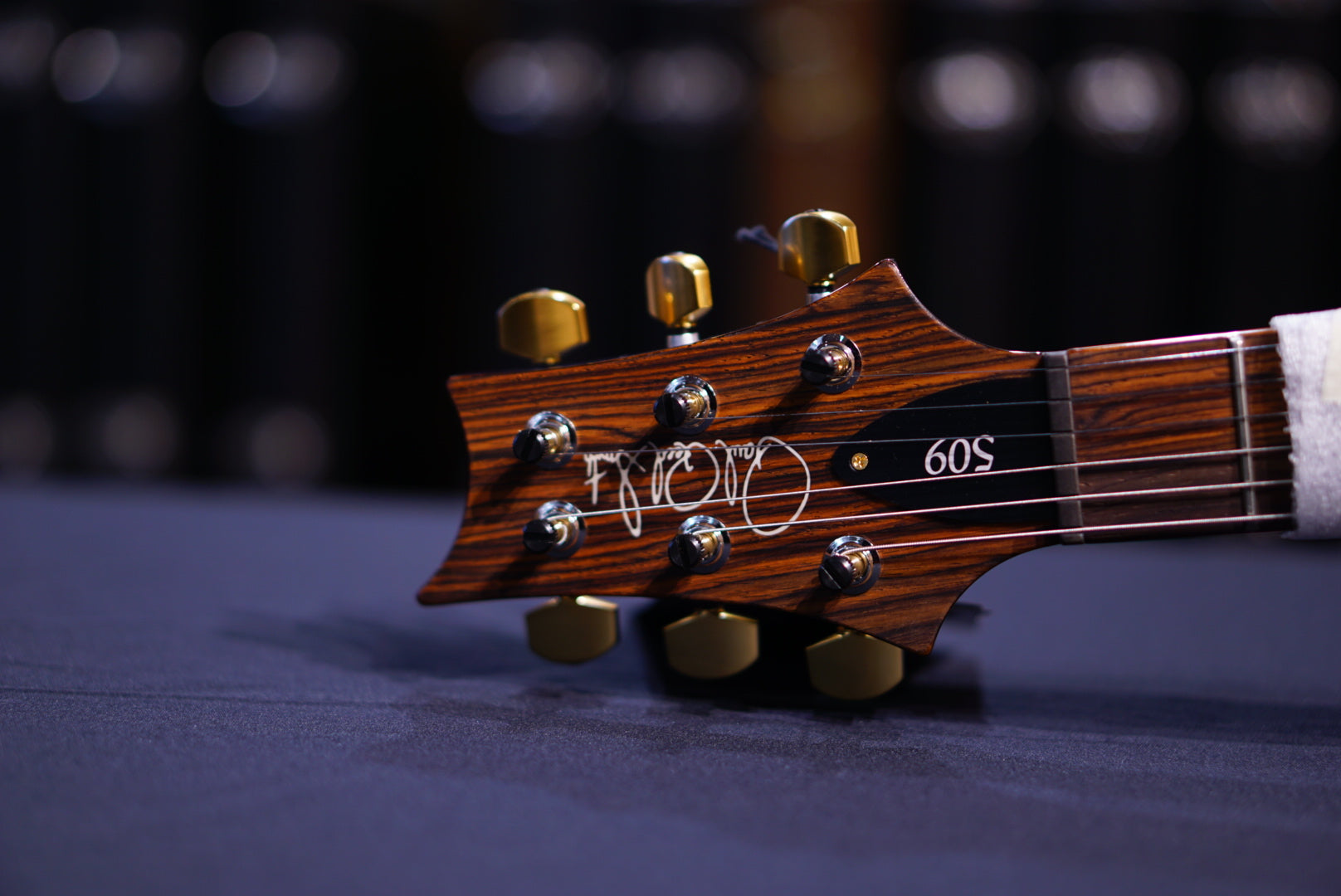 PRS 509 wood library w flame neck Violet 10 Top 0400001