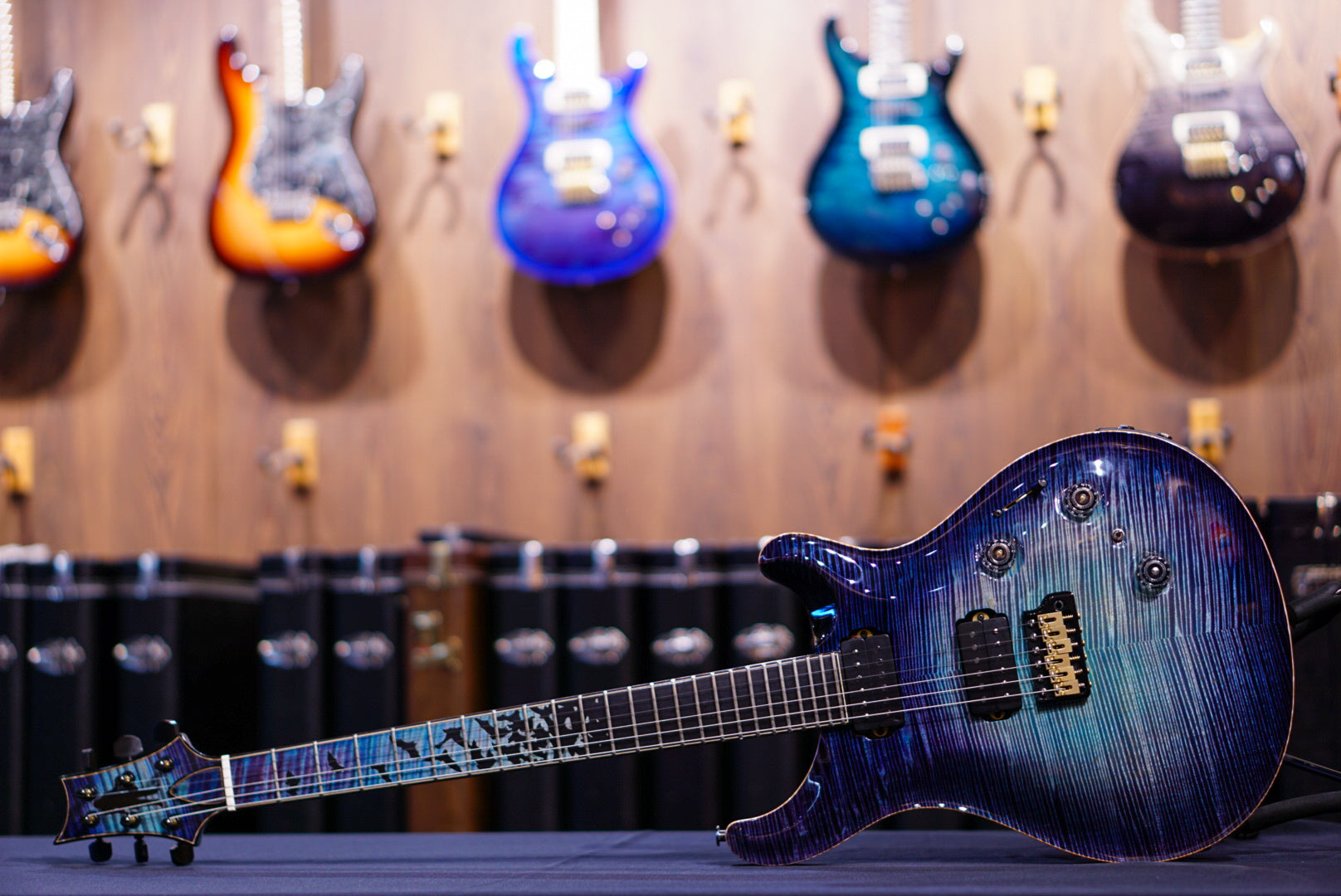 PRS Private Stock Aqua Violet Dragon's Breath Batman PS 10589 0402317