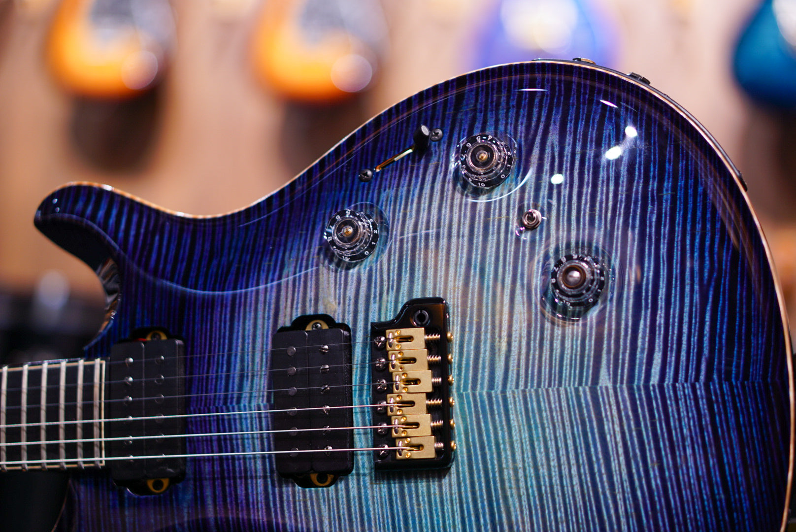 PRS Private Stock Aqua Violet Dragon's Breath Batman PS 10589 0402317