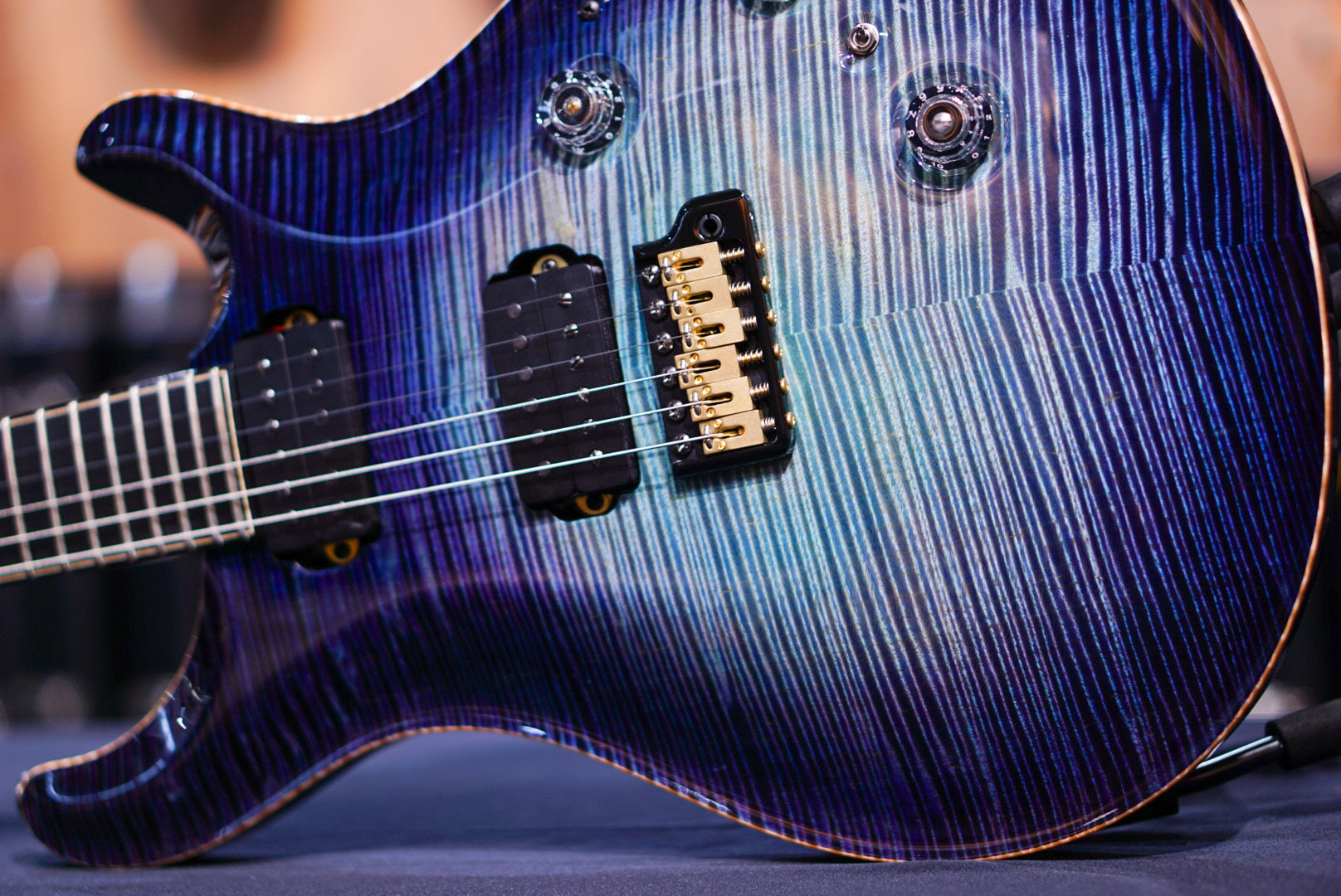 PRS Private Stock Aqua Violet Dragon's Breath Batman PS 10589 0402317