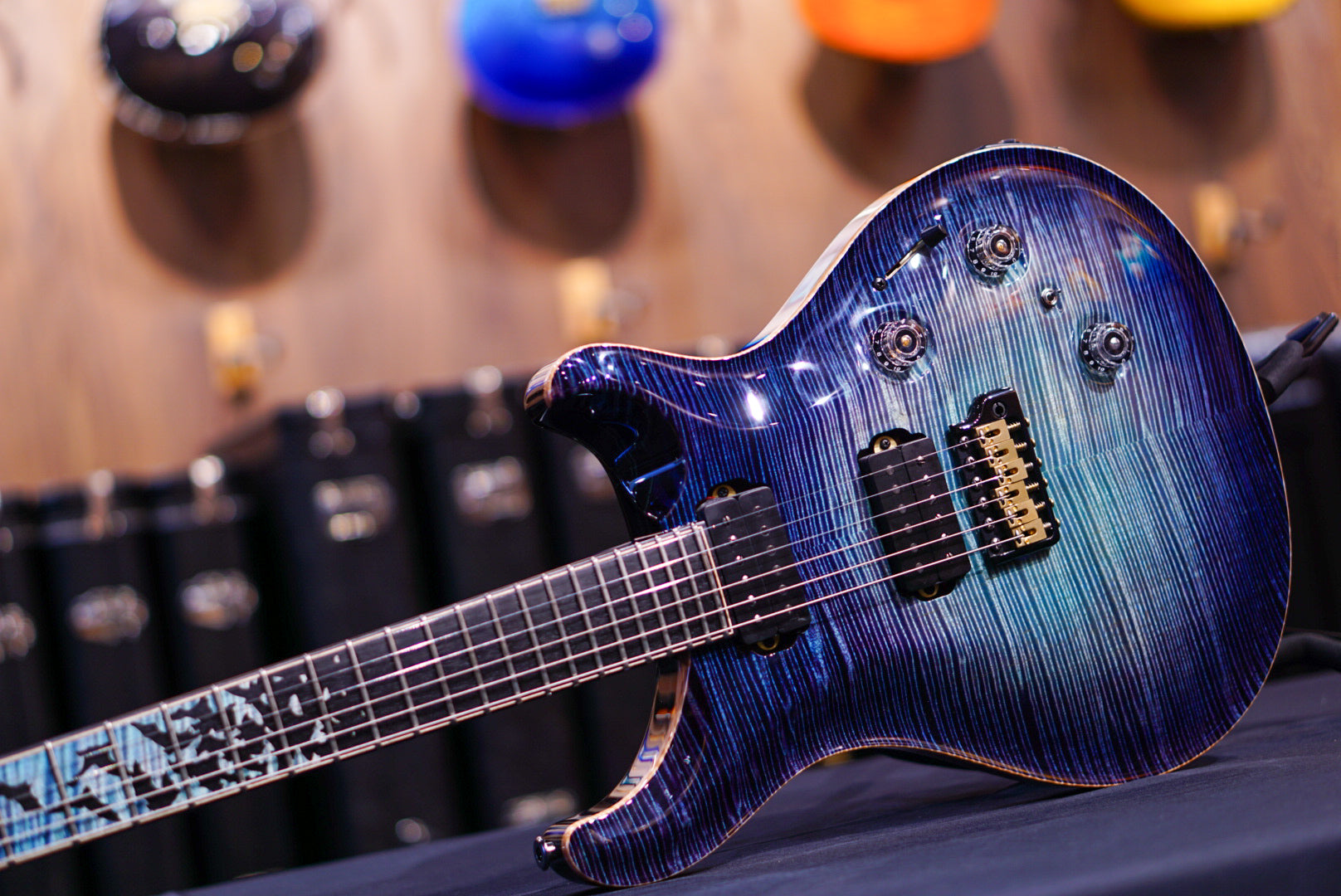 PRS Private Stock Aqua Violet Dragon's Breath Batman PS 10589 0402317