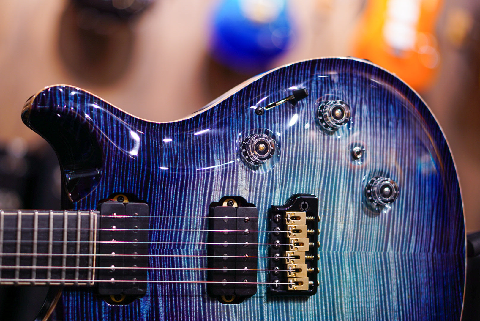 PRS Private Stock Aqua Violet Dragon's Breath Batman PS 10589 0402317