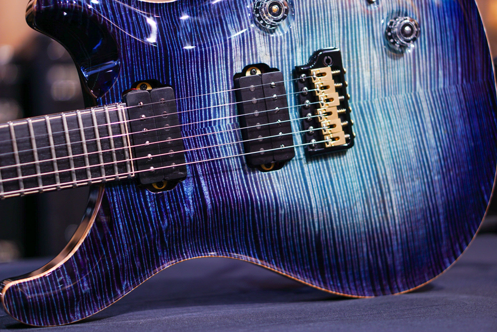 PRS Private Stock Aqua Violet Dragon's Breath Batman PS 10589 0402317