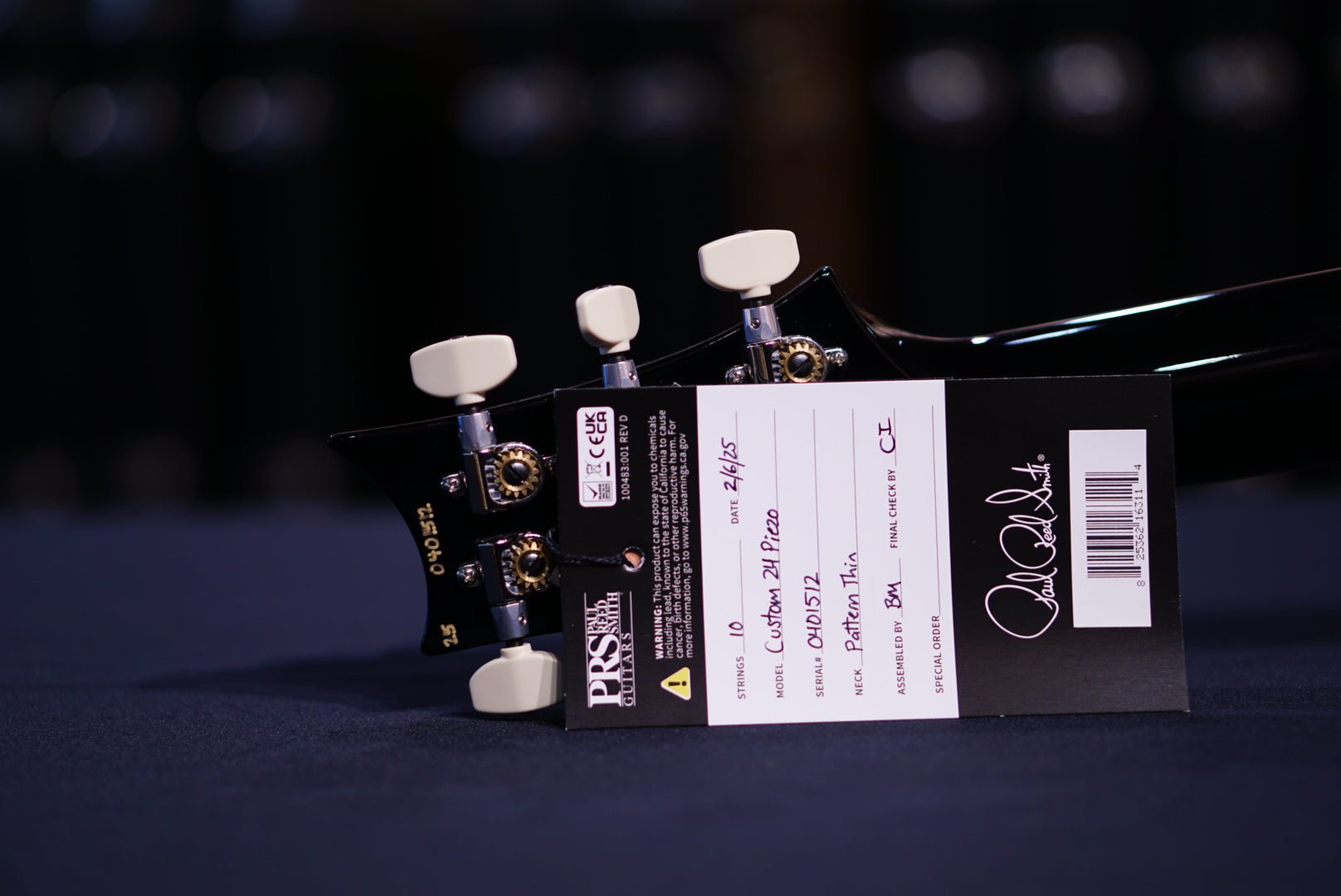 PRS CUSTOM 24 PIEZO Purple Mist 0401512