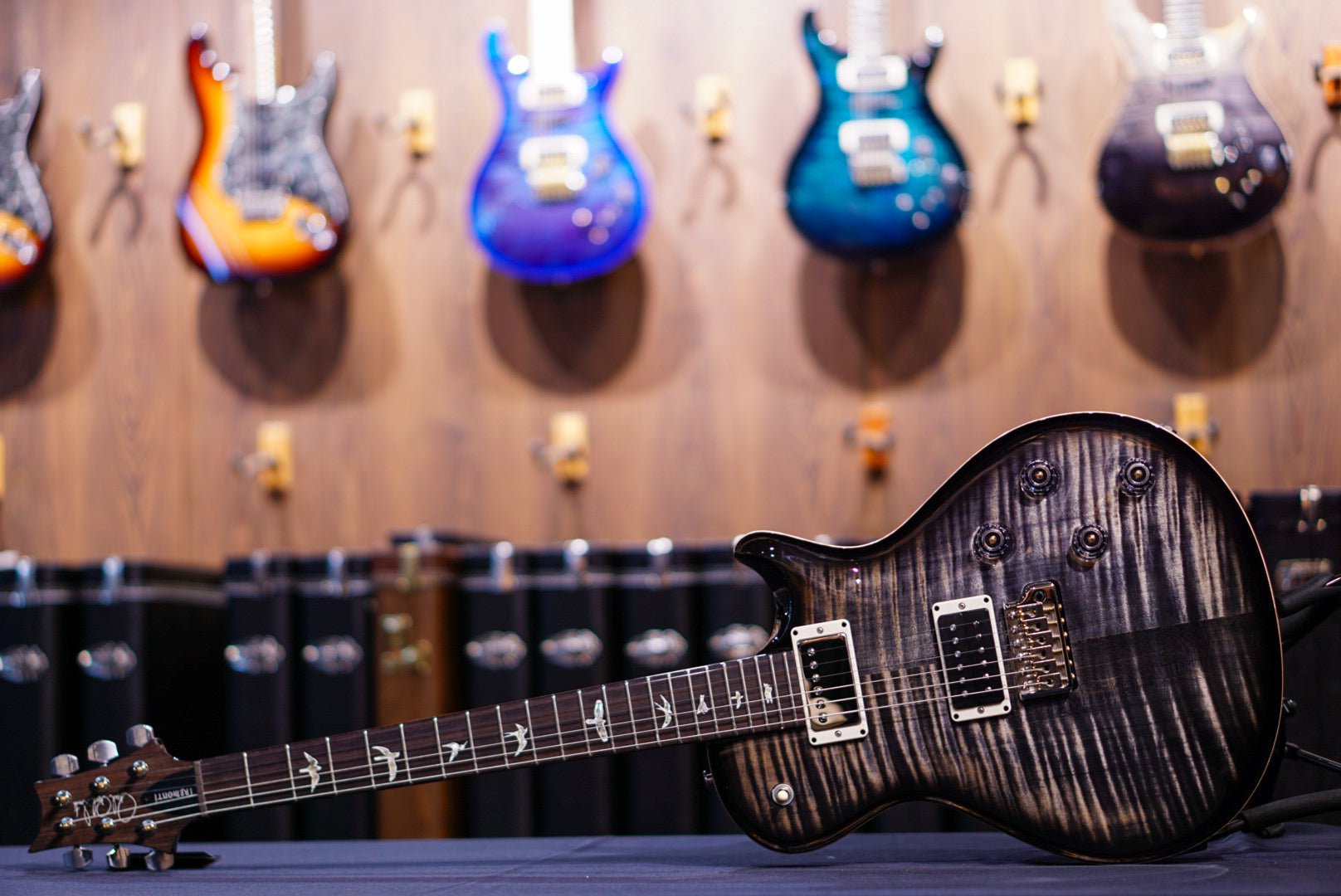 PRS Tremonti Charcoal Contour Burst trem 0395744