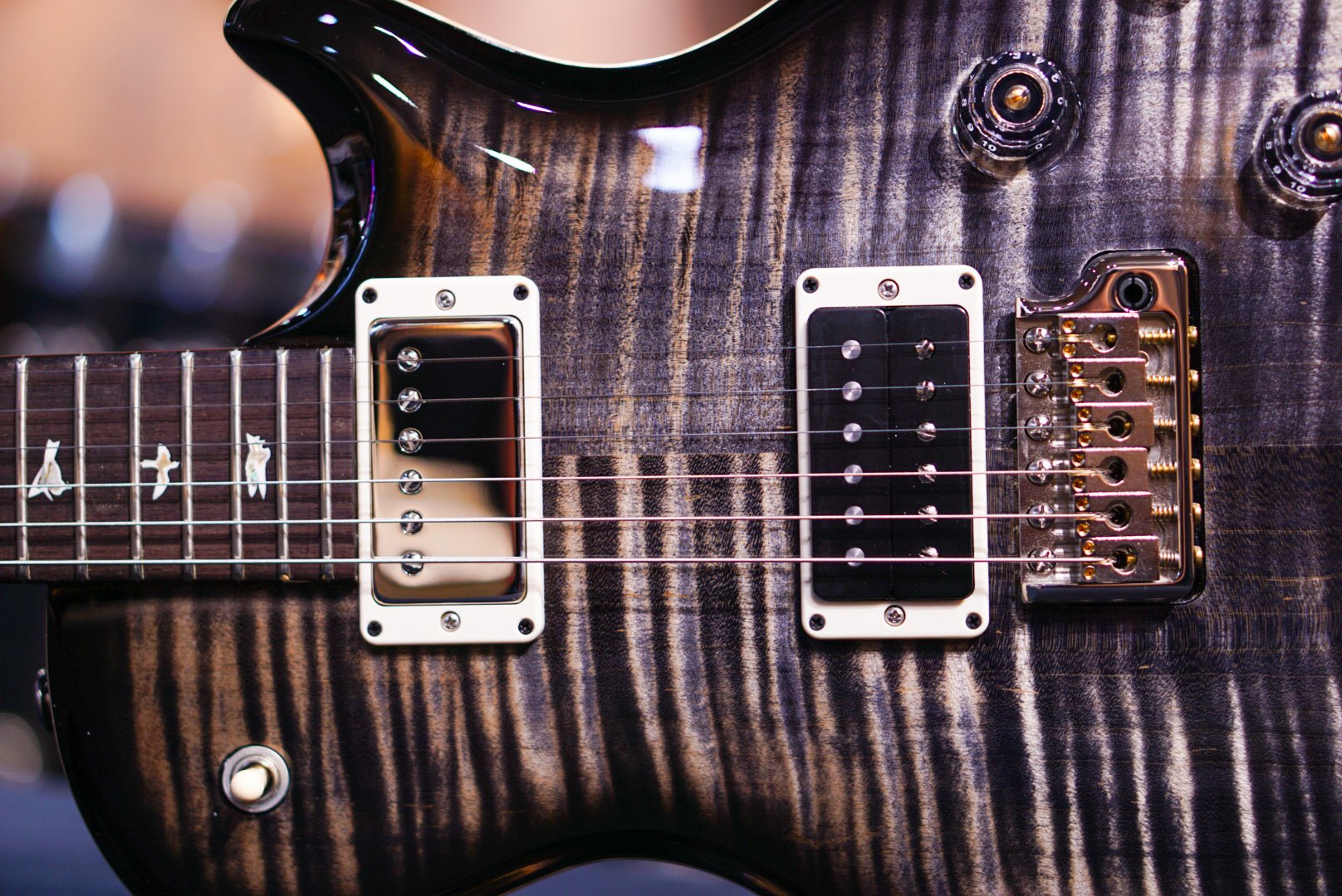 PRS Tremonti Charcoal Contour Burst trem 0395744
