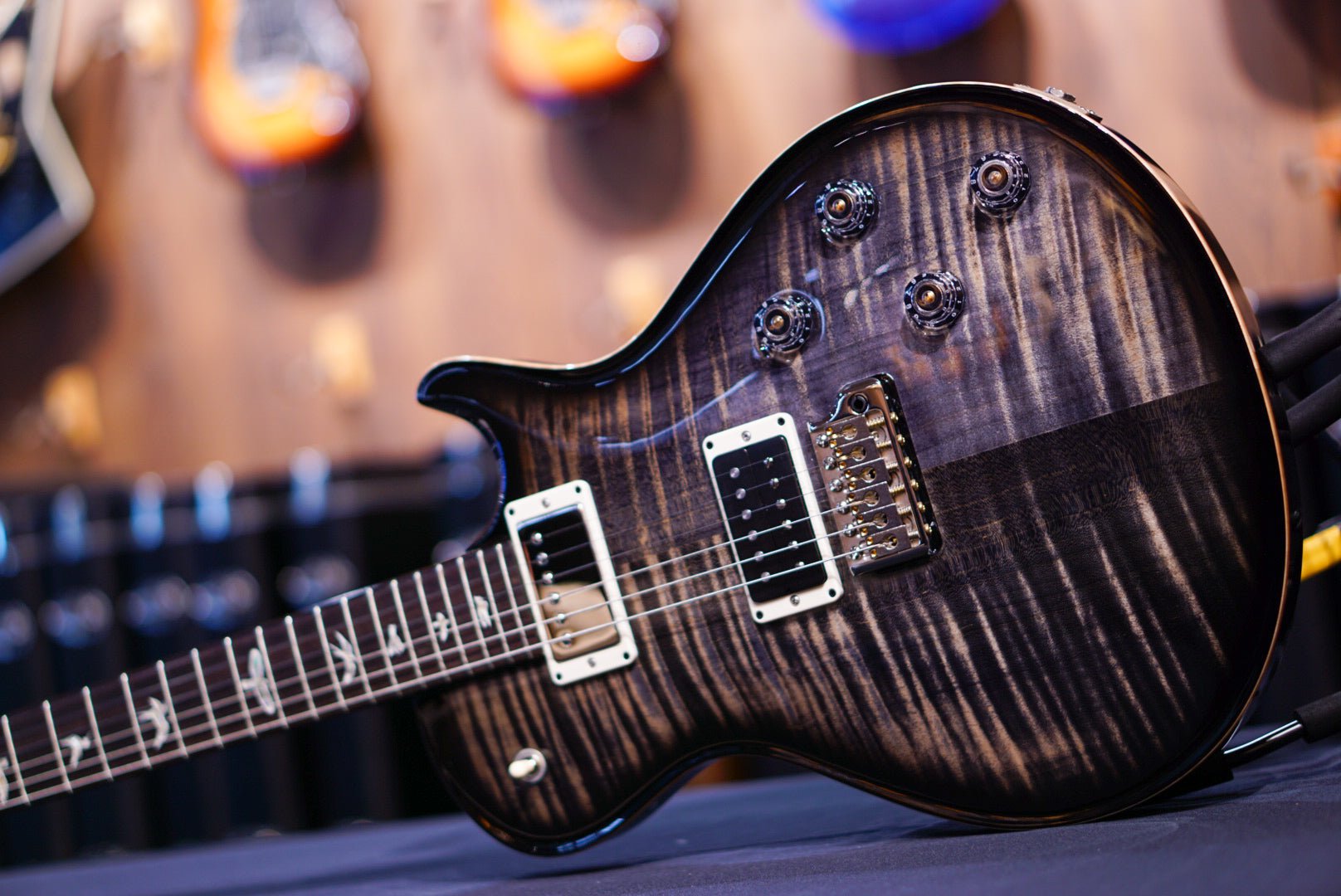 PRS Tremonti Charcoal Contour Burst trem 0395744