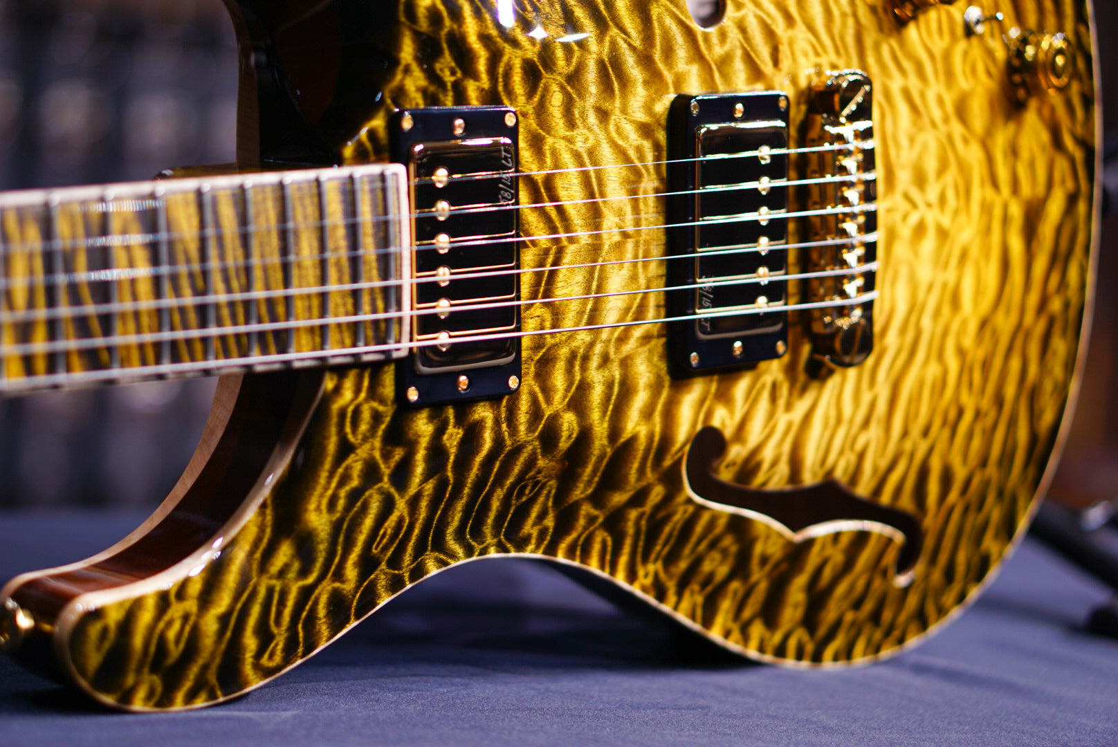 PRS Private Stock Hollowbody II Sandstorm Glow Birds of a Feather