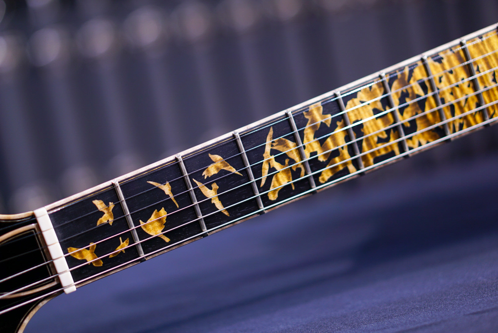 PRS Private Stock Hollowbody II Sandstorm Glow Birds of a Feather