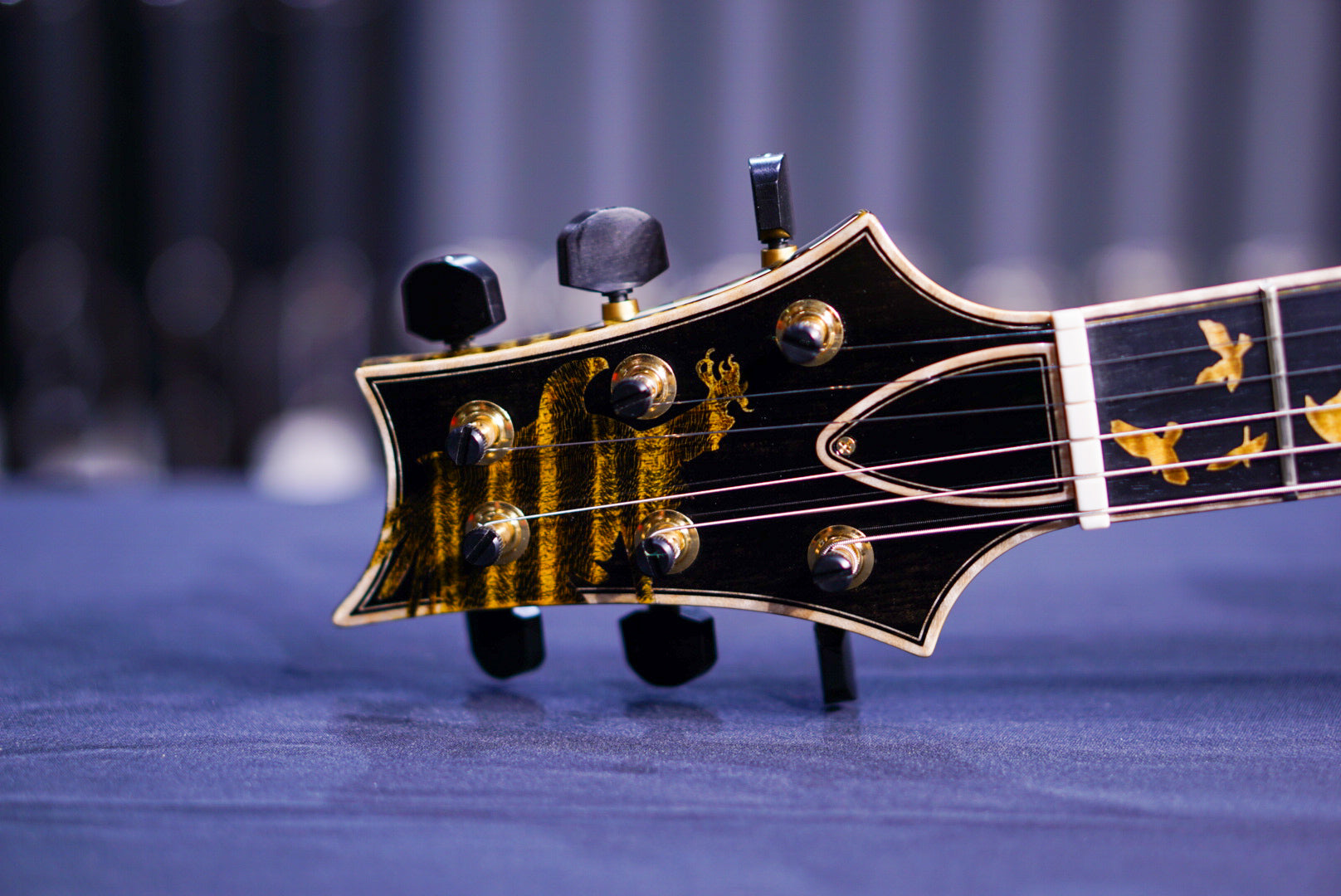 PRS Private Stock Hollowbody II Sandstorm Glow Birds of a Feather