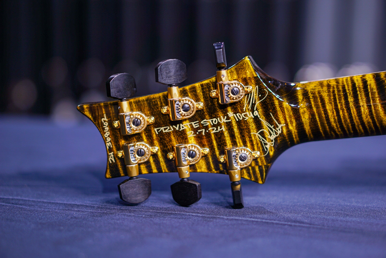 PRS Private Stock Hollowbody II Sandstorm Glow Birds of a Feather