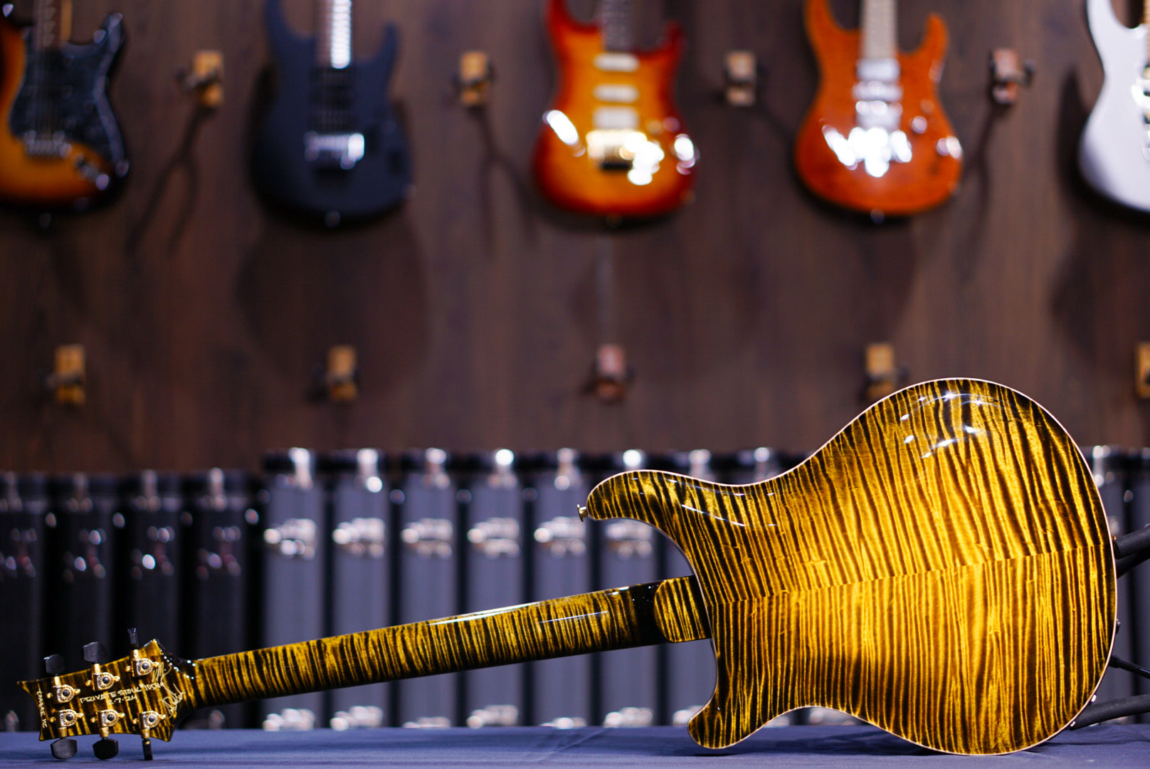 PRS Private Stock Hollowbody II Sandstorm Glow Birds of a Feather