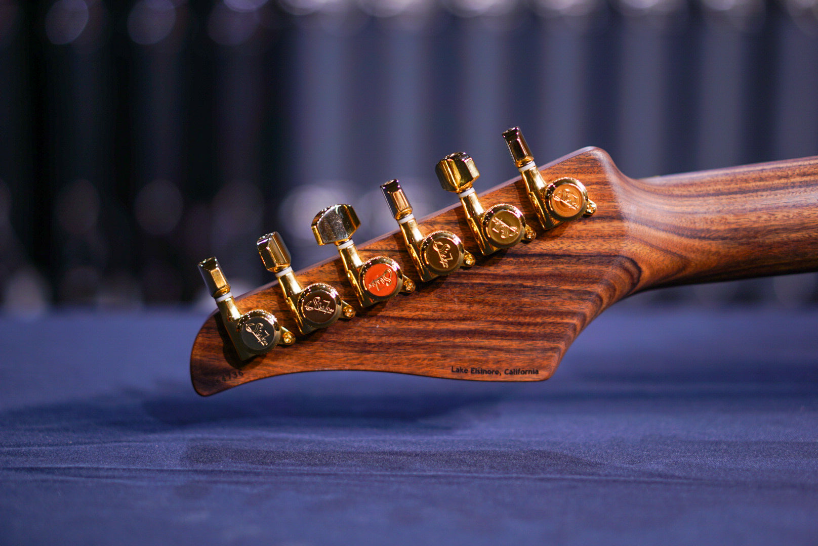 Suhr modern custom one piece flame body purple gradient 64736