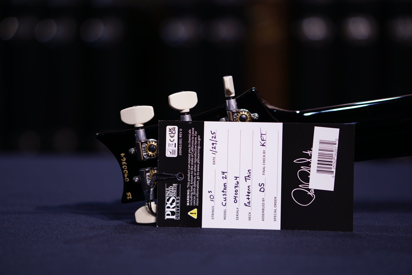 PRS Custom 24 Purple Mist 0400364