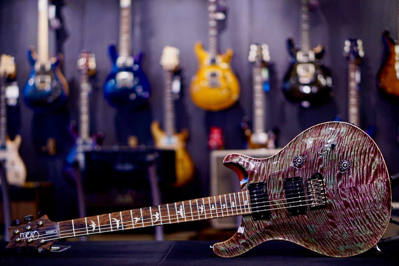 PRS Custom 24 Mango Top Blood Violet Ltd Ed 0422099