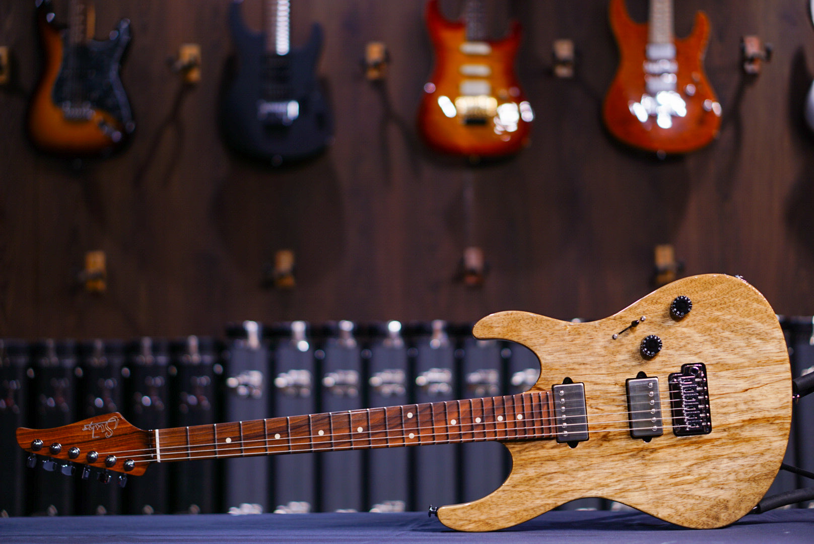 Suhr modern set neck black limba 50217