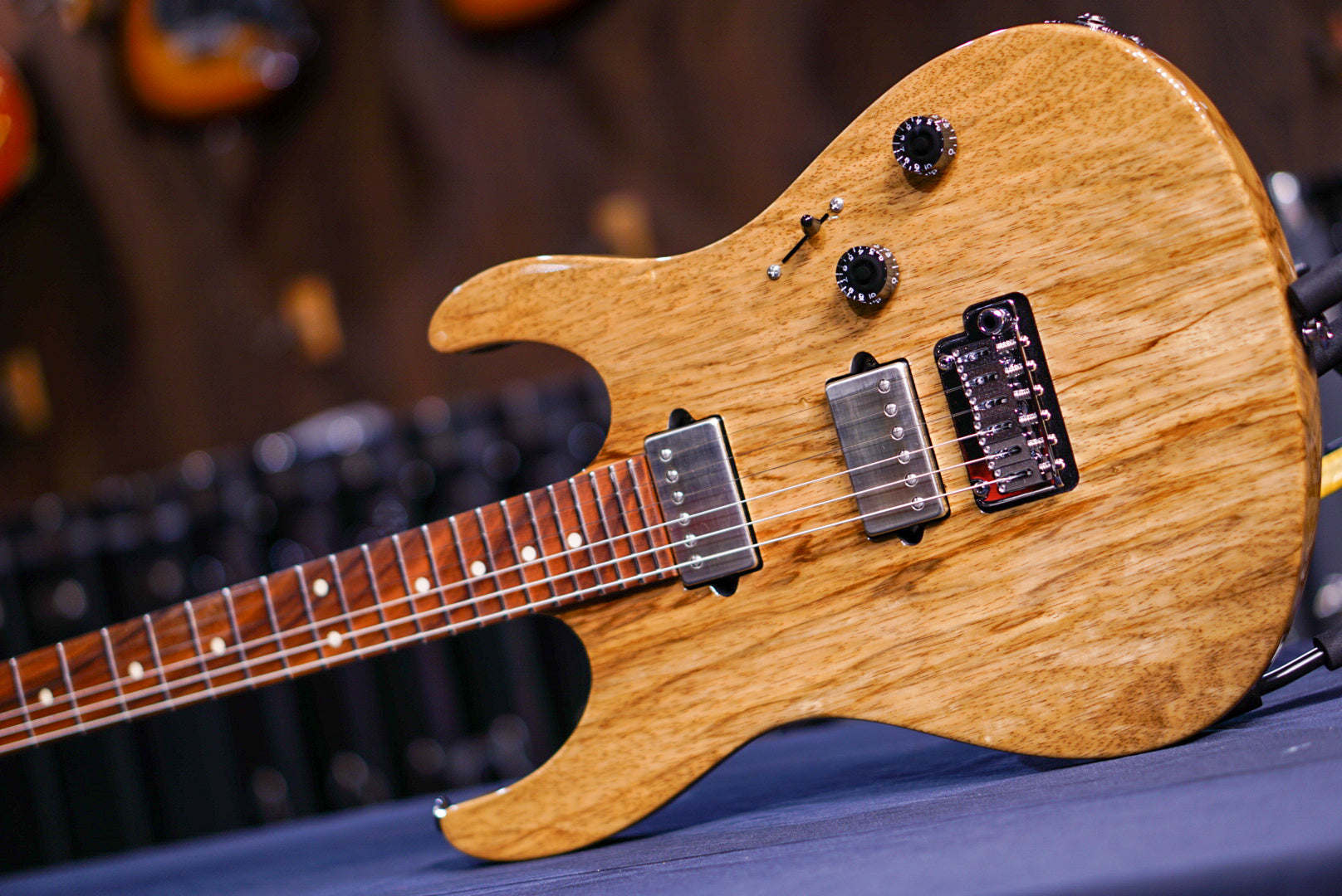 Suhr modern set neck black limba 50217