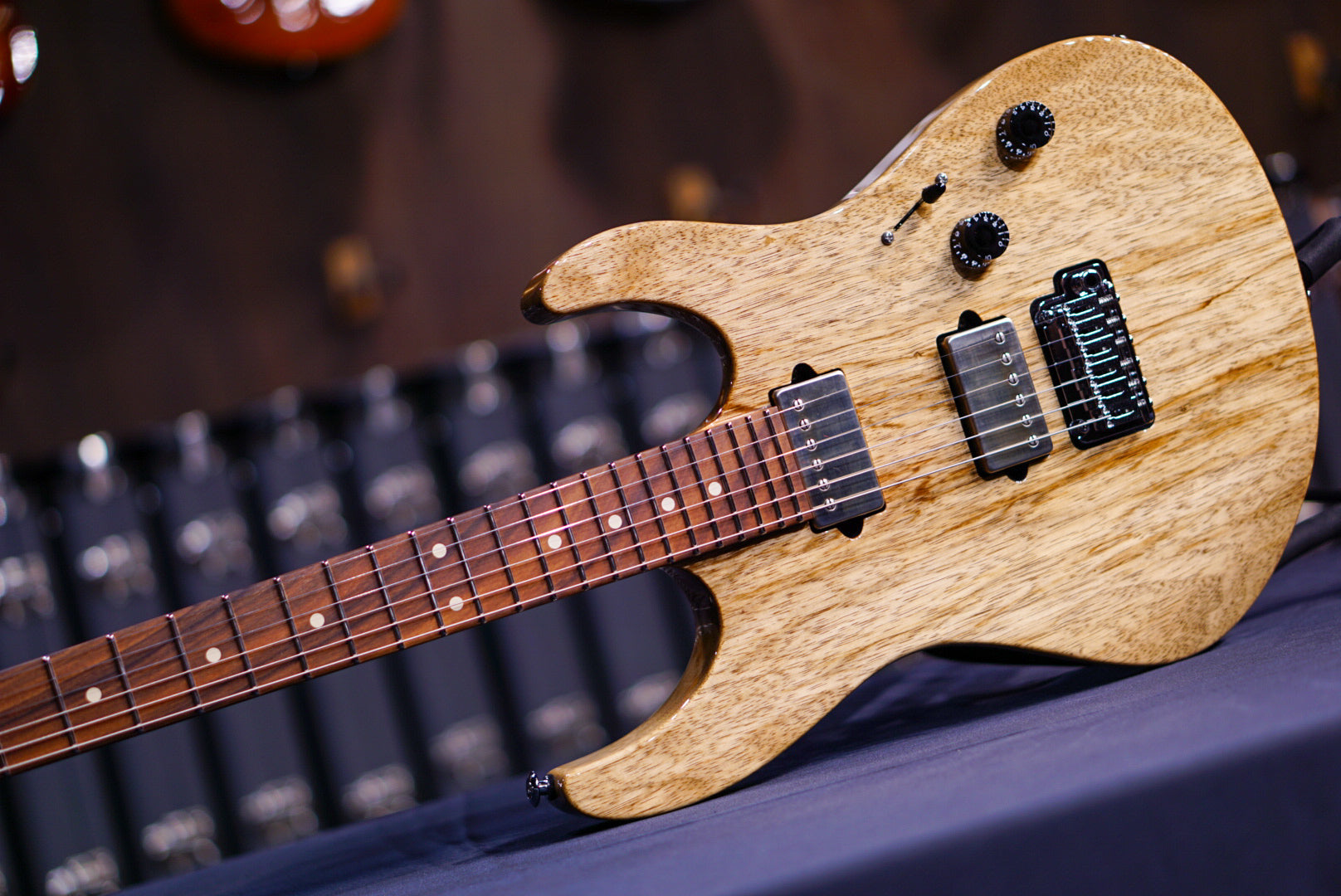 Suhr modern set neck black limba 50217