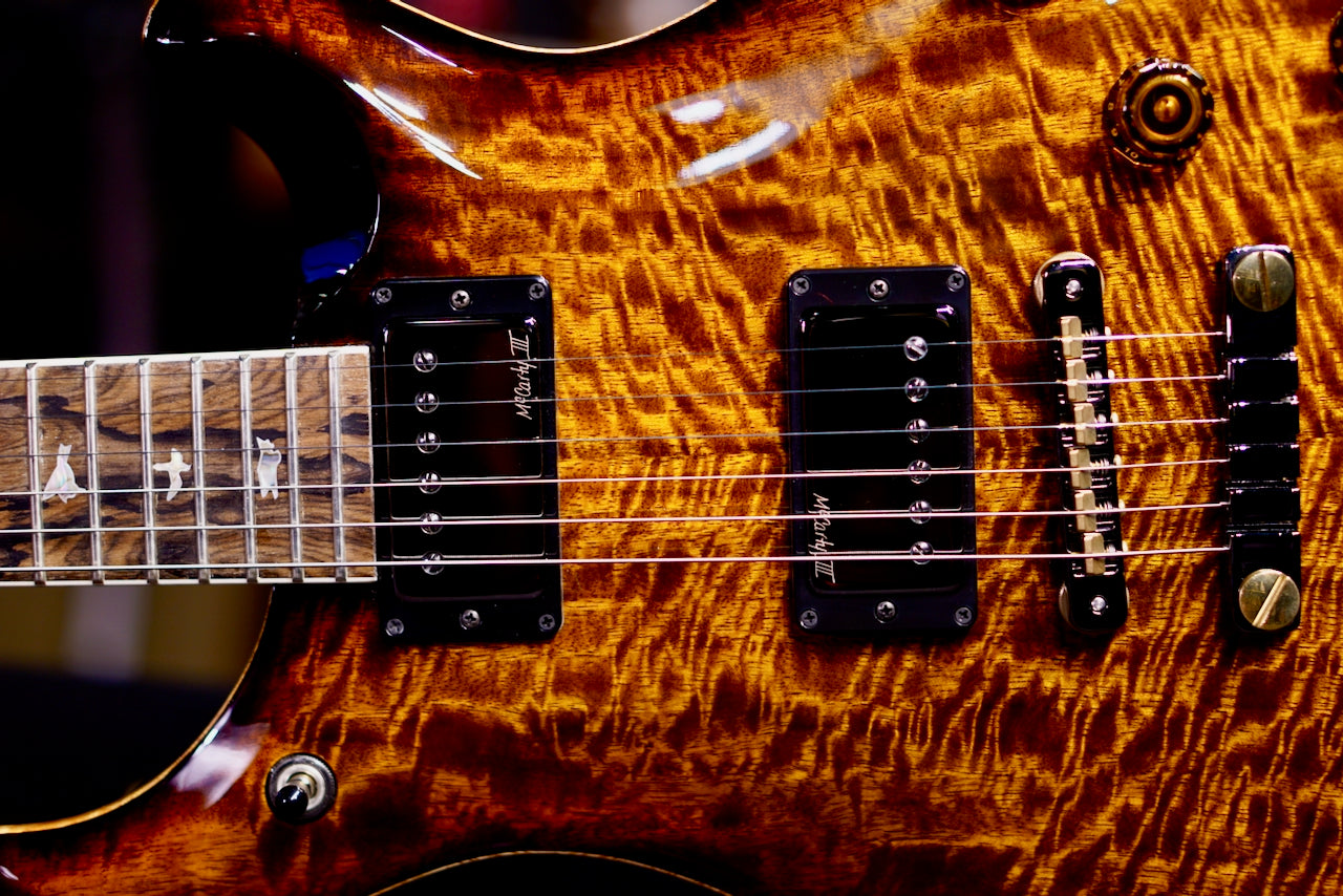 PRS McCarty 594 Mango Top Black Gold Burst Ltd Ed 0422754