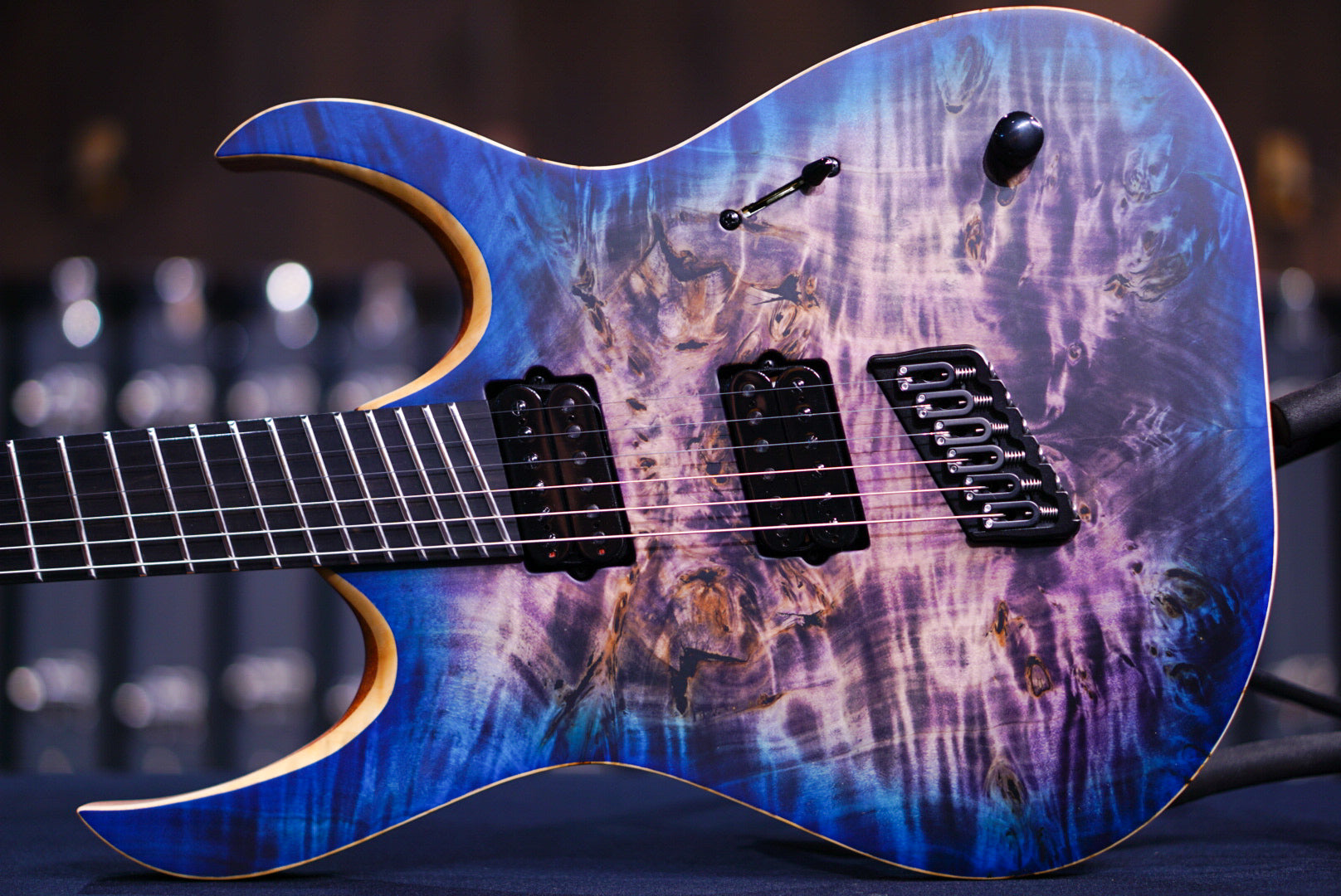 Mayones Duvell elite 6 VF trans dirty purple blue burst satine DF2311598