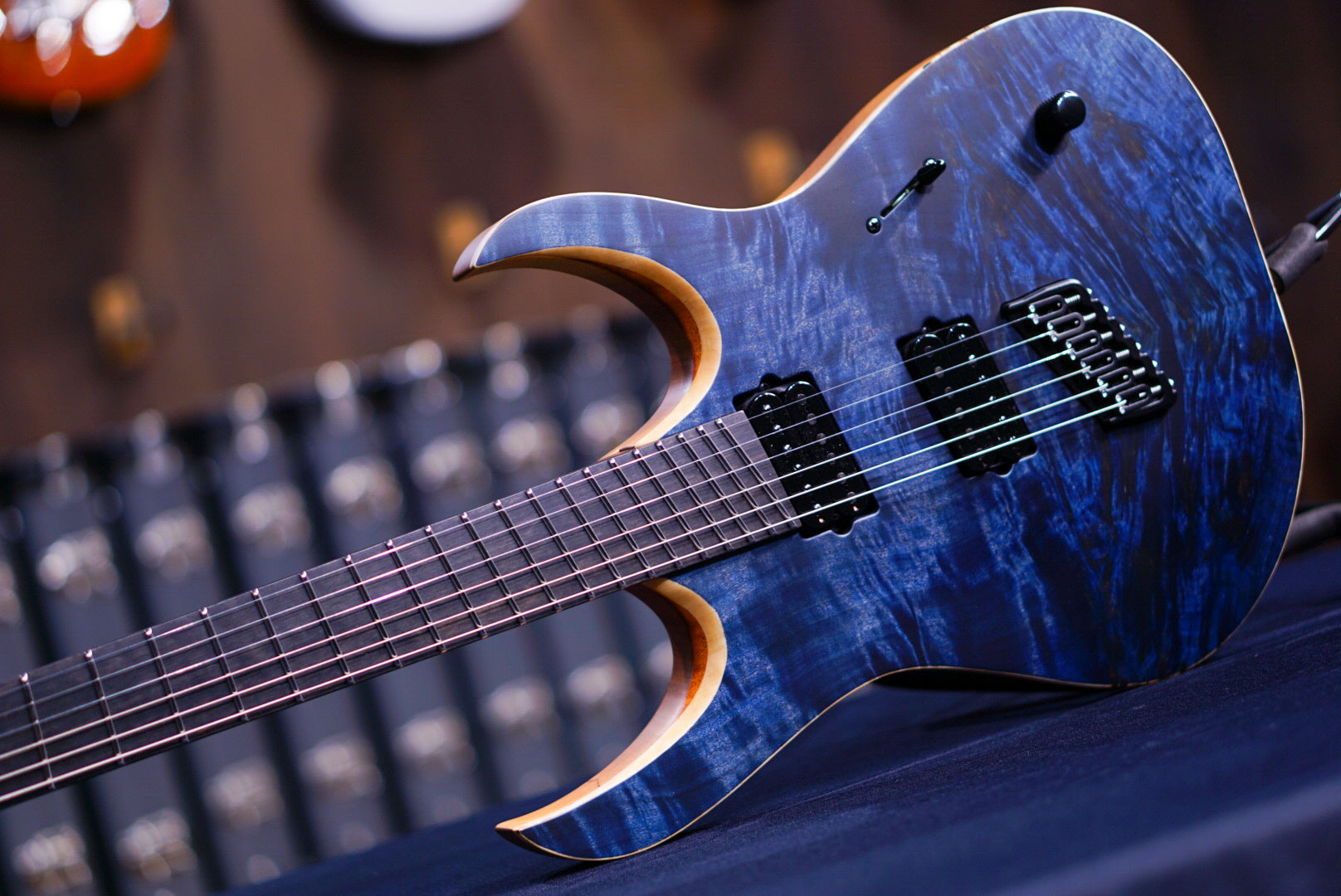 Mayones Duvell elite 6 VF BKP trans dirty blue satine DF402652