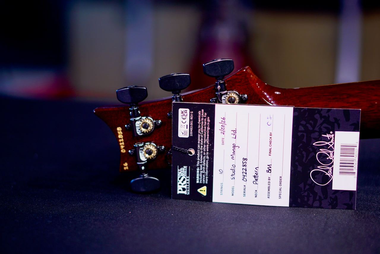 PRS Studio Mango Top Orange Tiger Ltd Ed 0422858