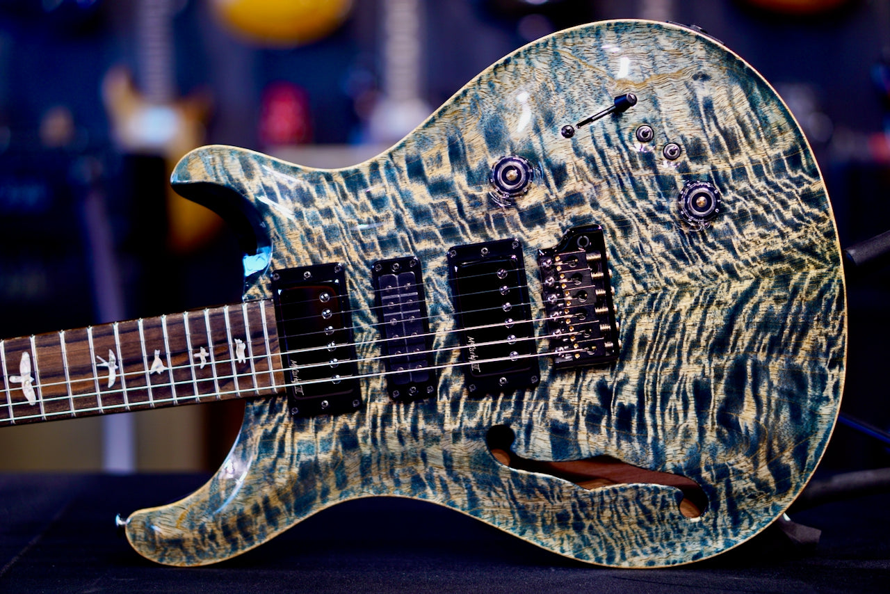 PRS Special Semi-hollow Mango Top Faded Whale Blue Ltd Ed 0422721