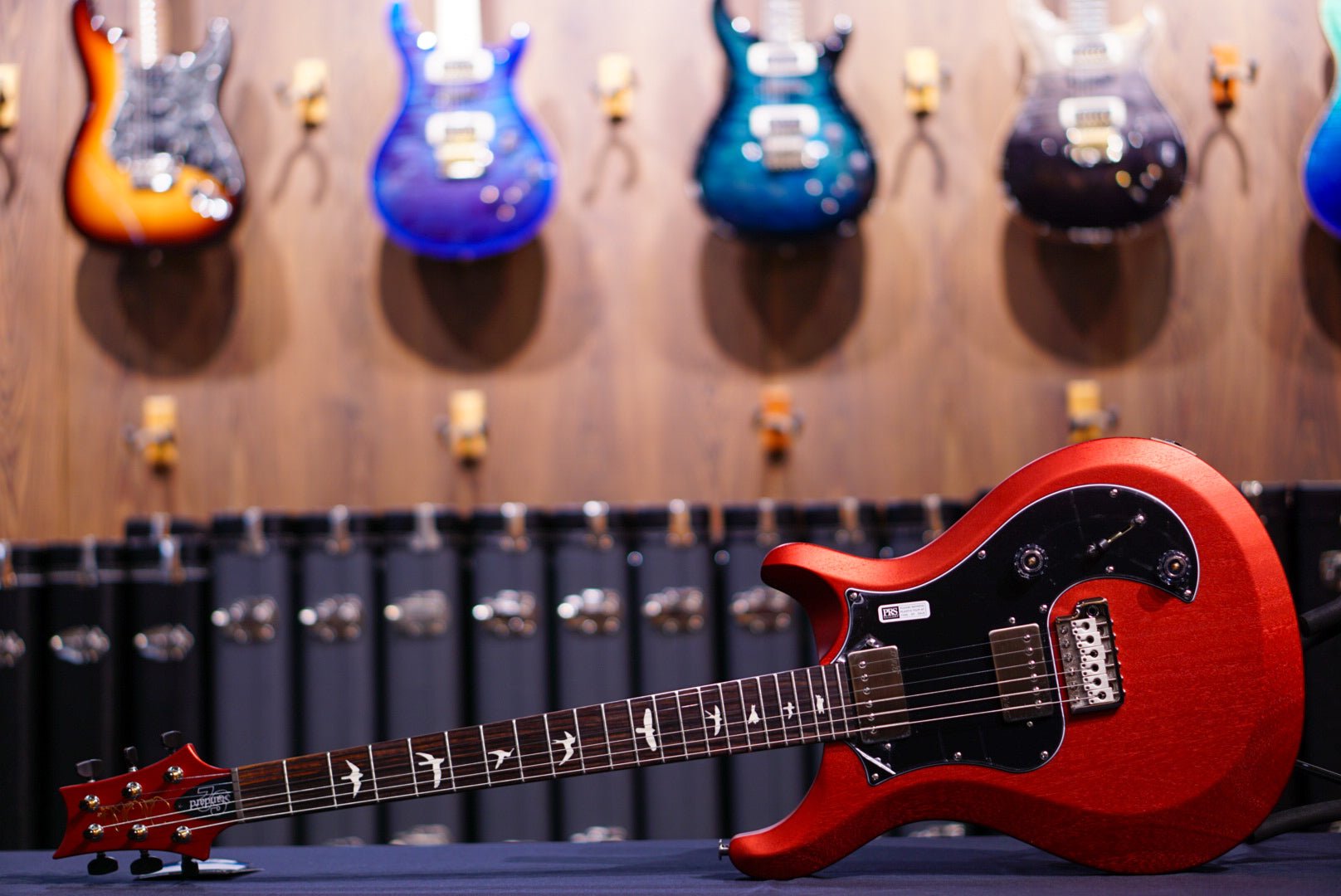 PRS S2 Standard 22 Satin Red Apple Metallic S2081193