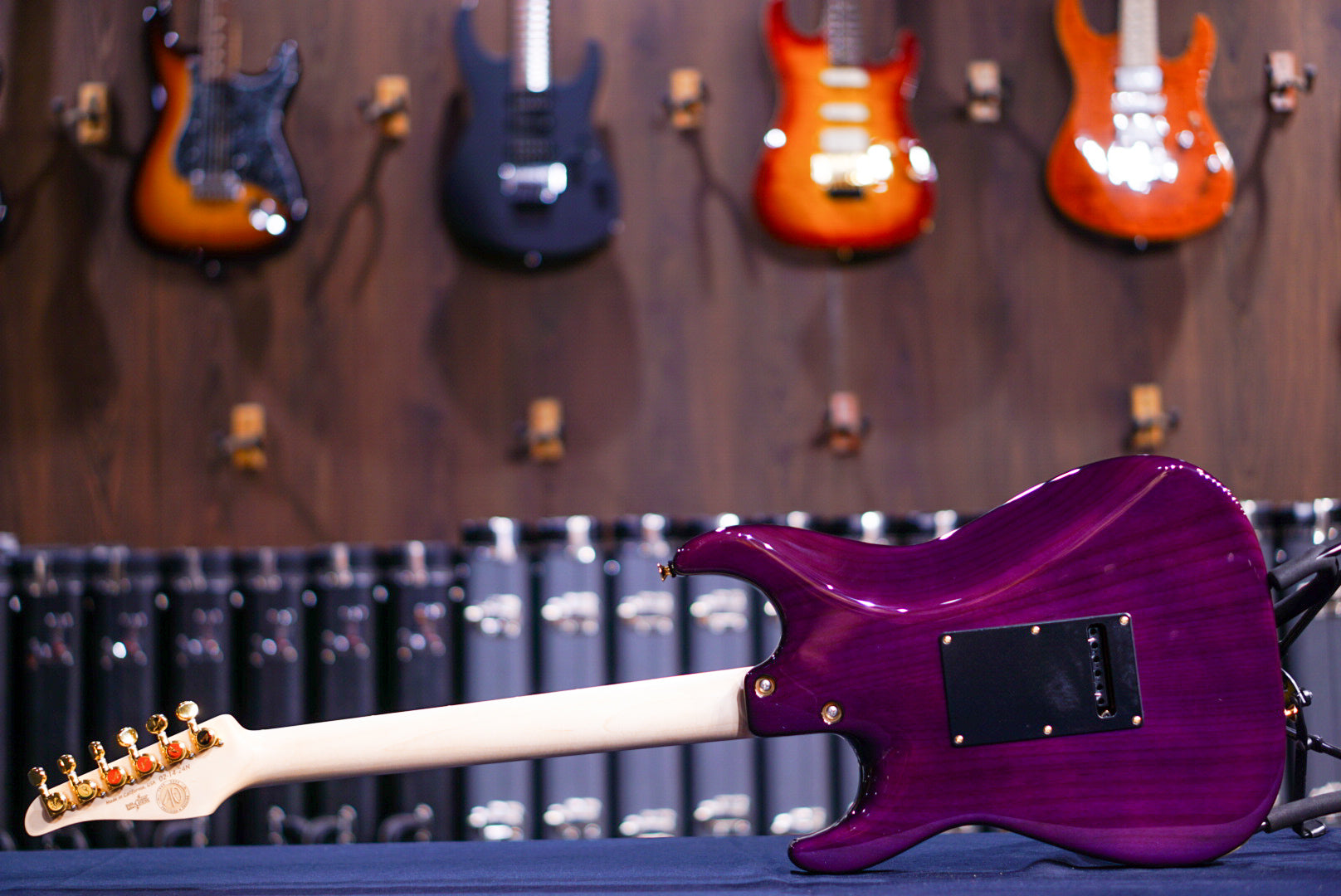 Tom Anderson drop top classic transparent purple 02-14-24N