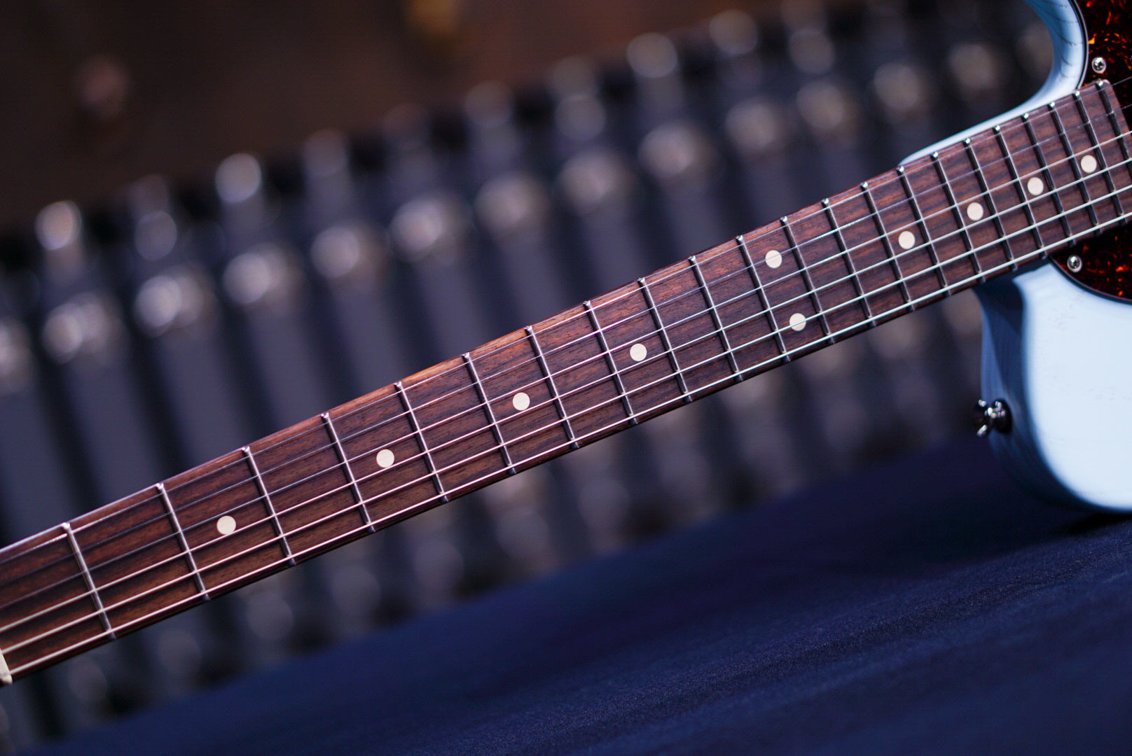 Tom Anderson T Icon Satin Organic Grain Sonic Blue With Brown 03-22-24A