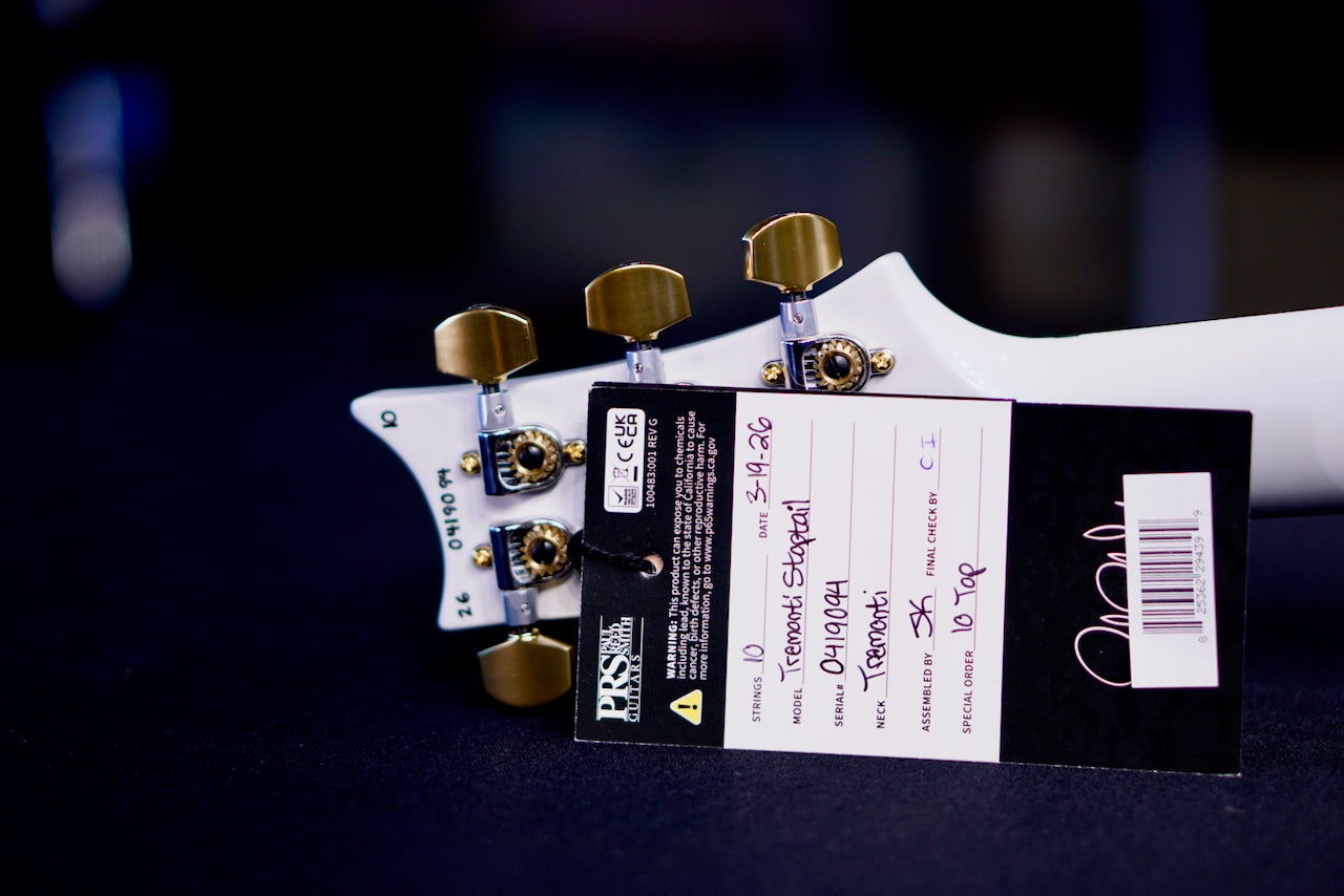 PRS Tremonti River Blue 10 top 0419094
