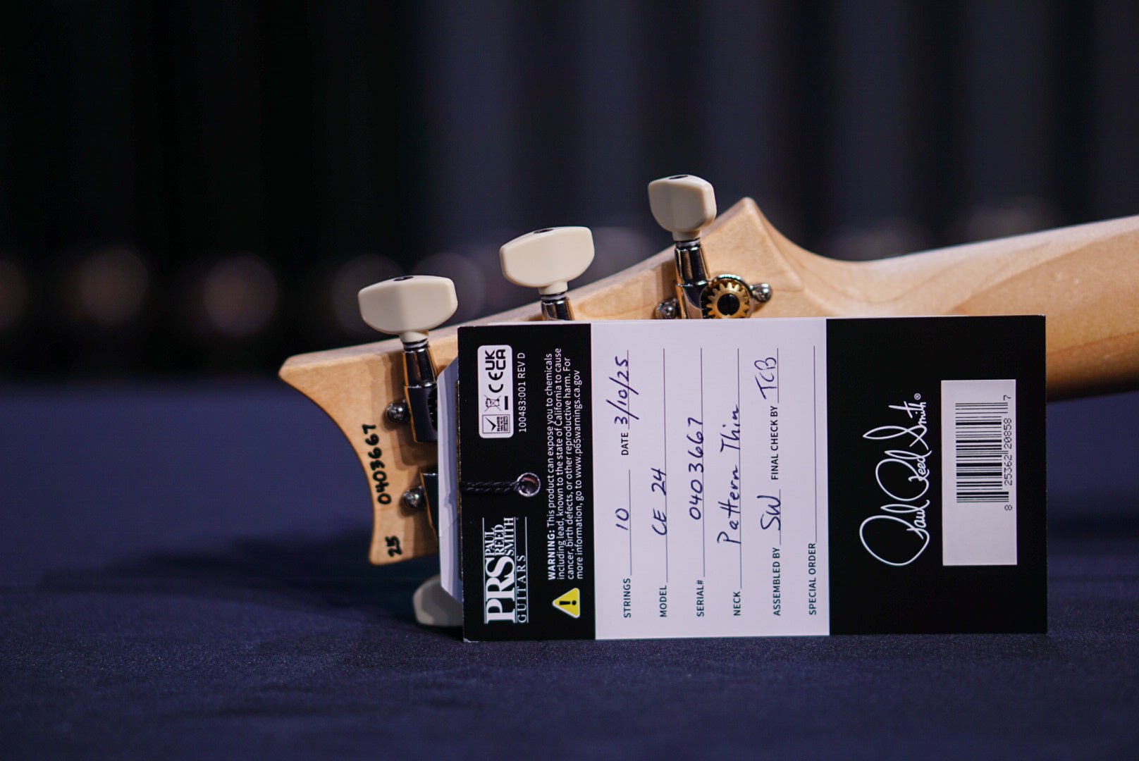 PRS CE 24 Carroll Blue 0403667