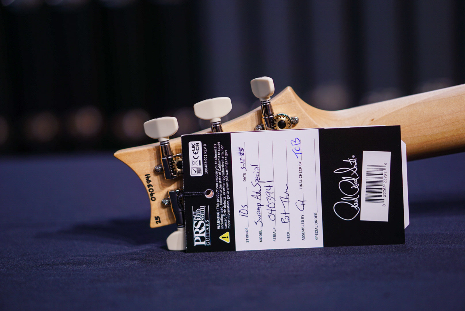 PRS Swamp Ash Special McCarty Tobacco Sunburst Rosewood fb 0403941