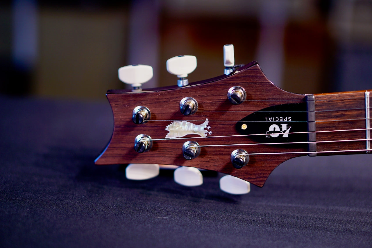 PRS 40th Anniversary Special Semi Hollow Ltd Ed Charcoal Purple Burst 0419137