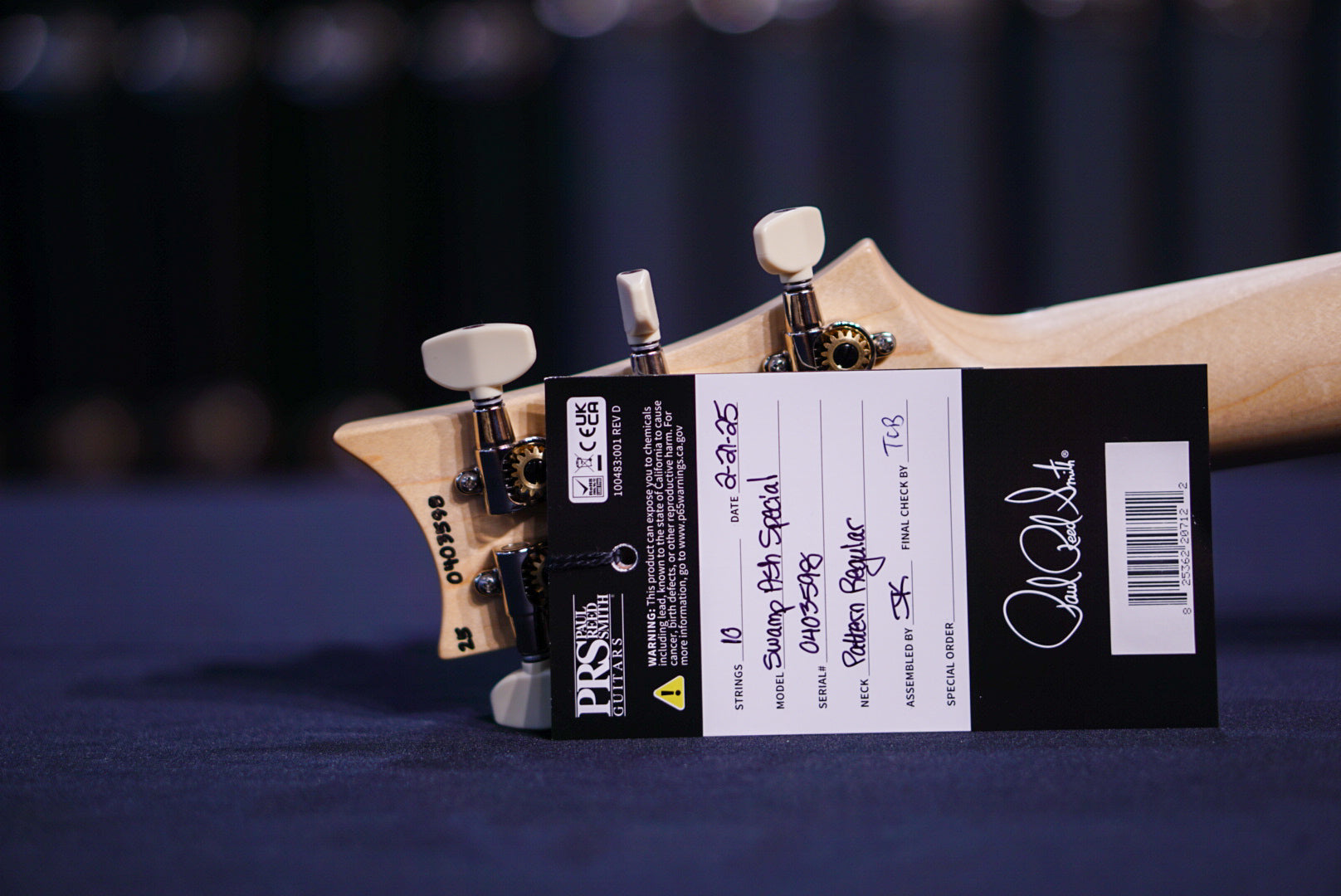 PRS Swamp Ash Special Maple McCarty Tobacco Sunburst 0403598