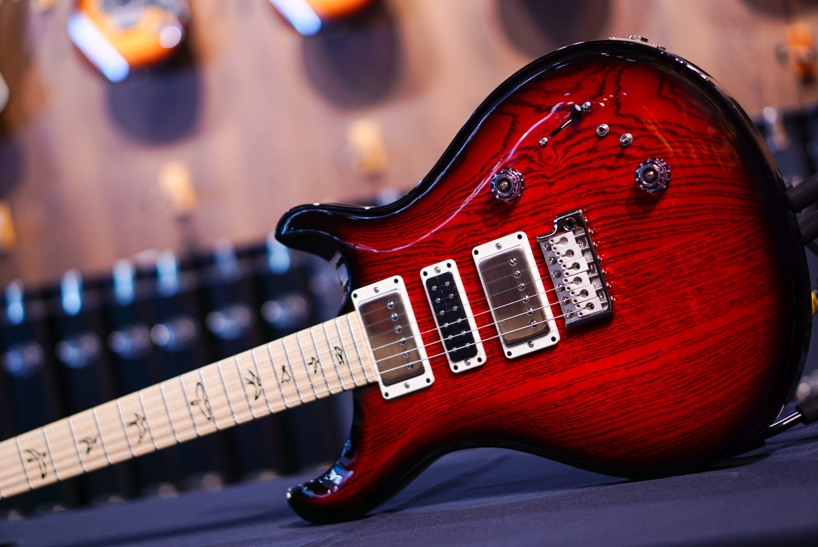 PRS Swamp Ash Special Maple Scarlet Smokeburst 0403614